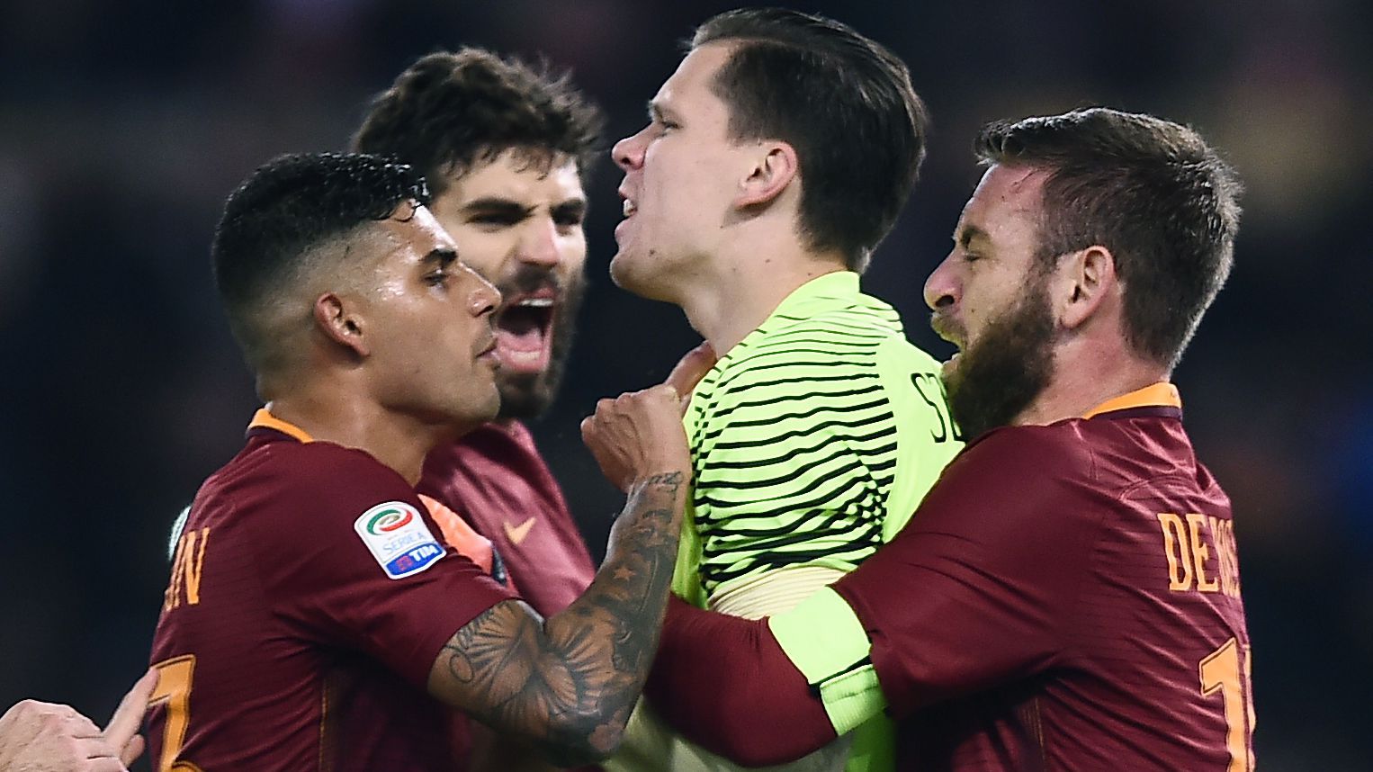 Wojciech Szczesny Roma Milan Serie A