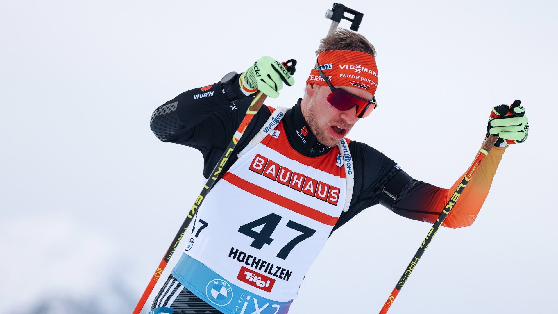 Johannes Kuehn of Germany competes