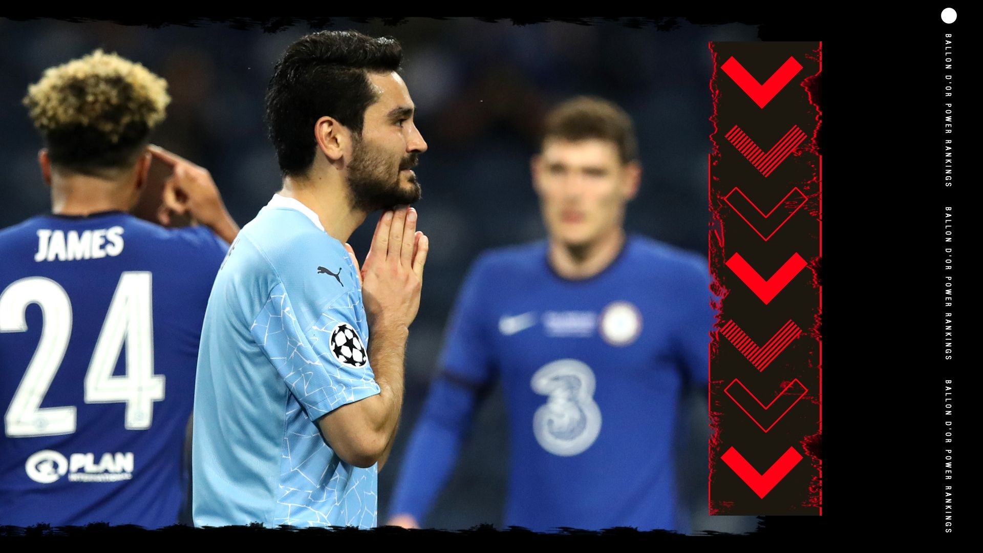 Ilkay Gundogan Ballon d'Or Rankings GFX