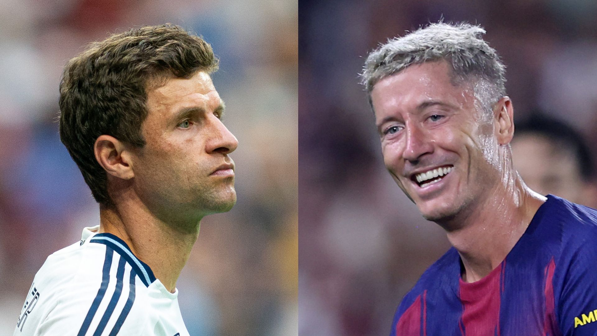 GFX Thomas Muller Robert Lewandowski