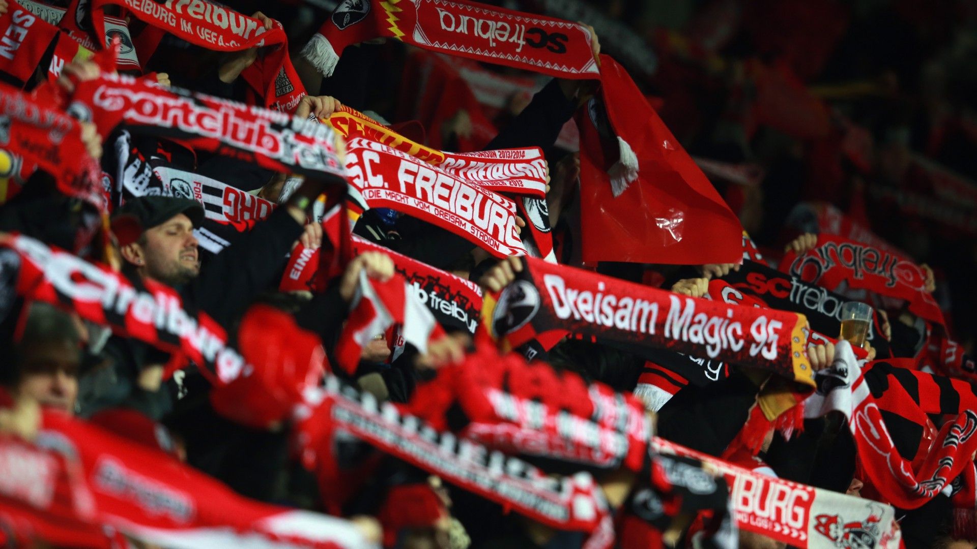 Freiburg Hannover fans supporters Bundesliga 12212014