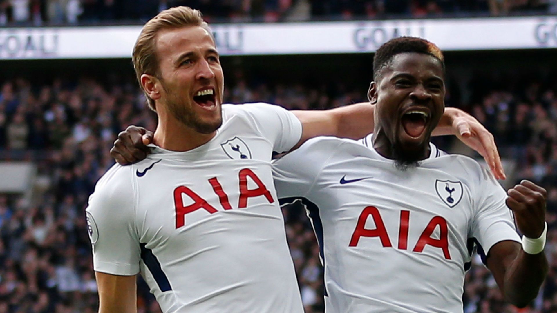 Harry Kane Serge Aurier Tottenham
