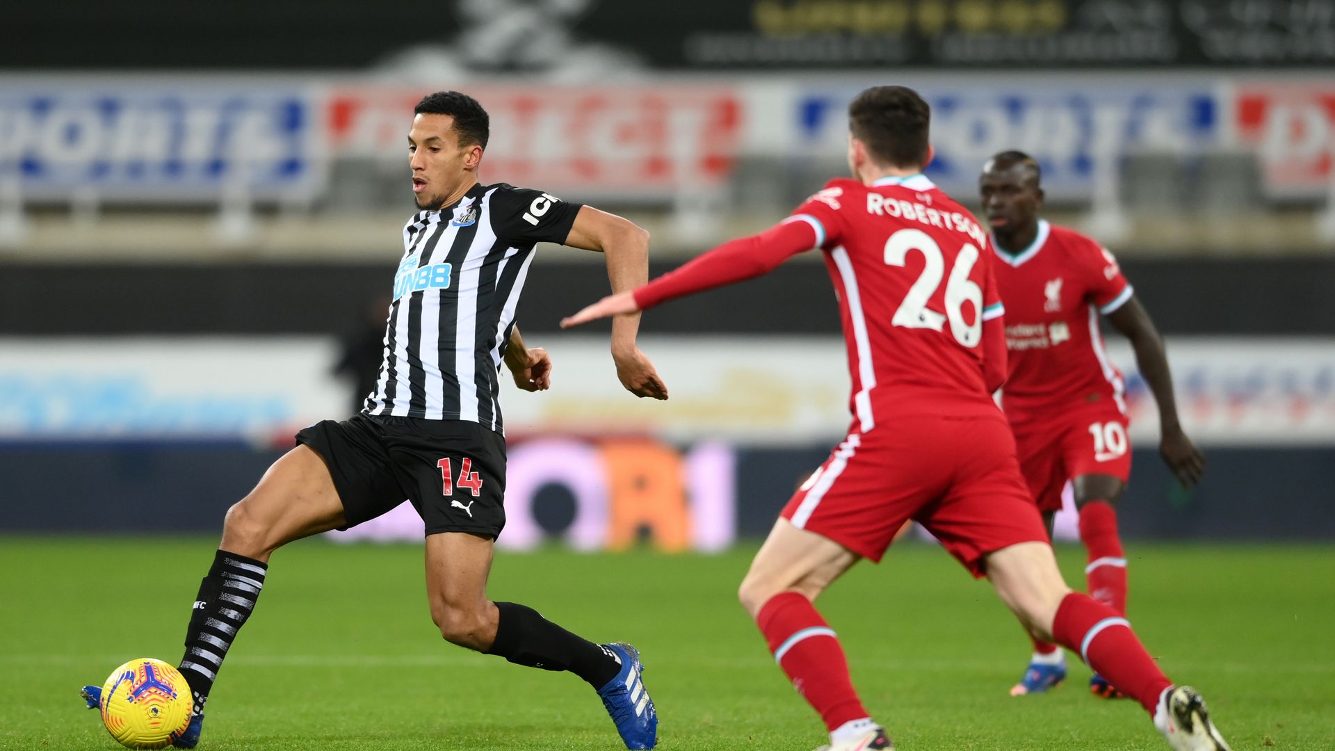 Newcastle United vs Liverpool 12.30.2020