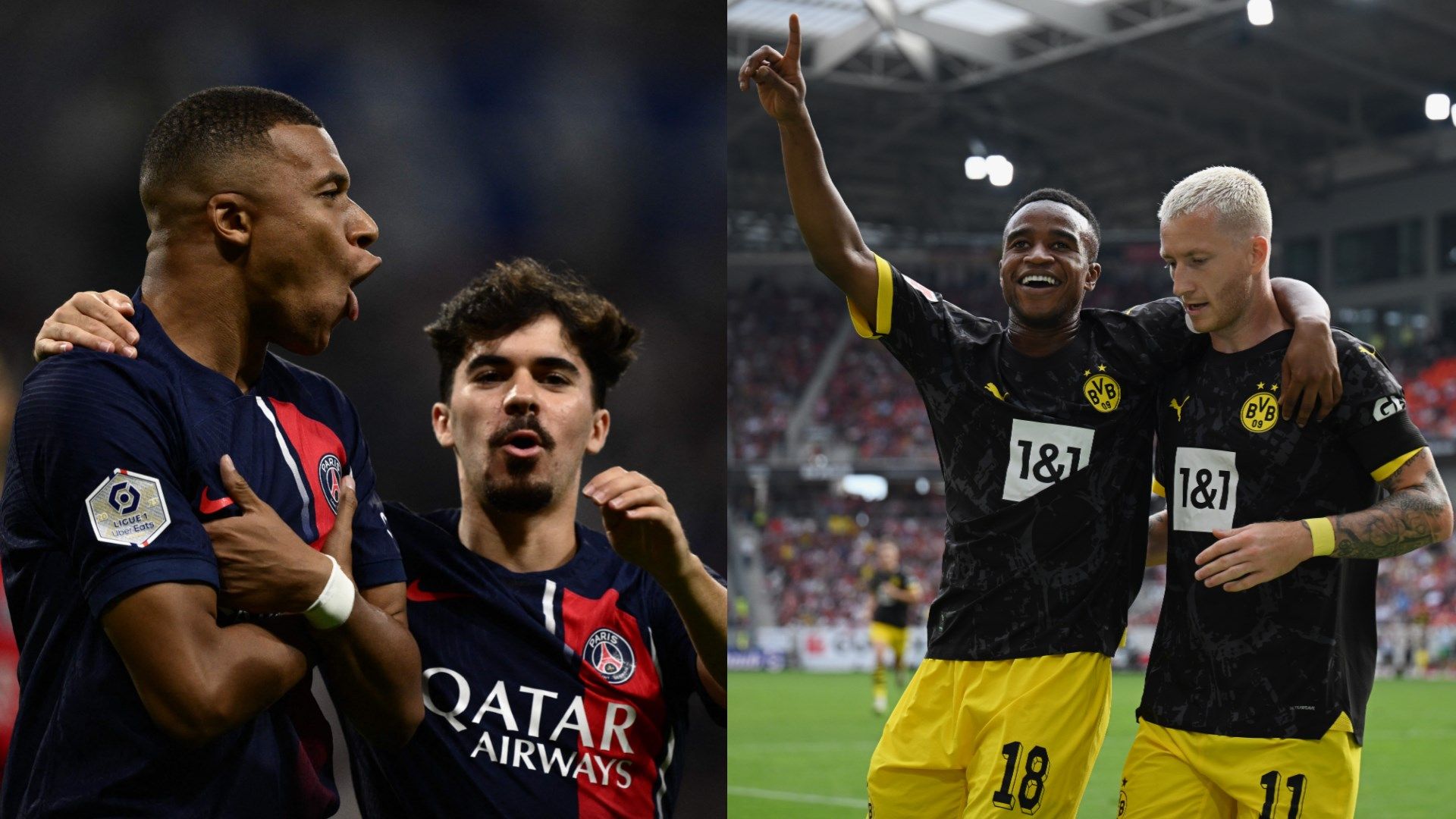 PSG vs Dortmund UCL
