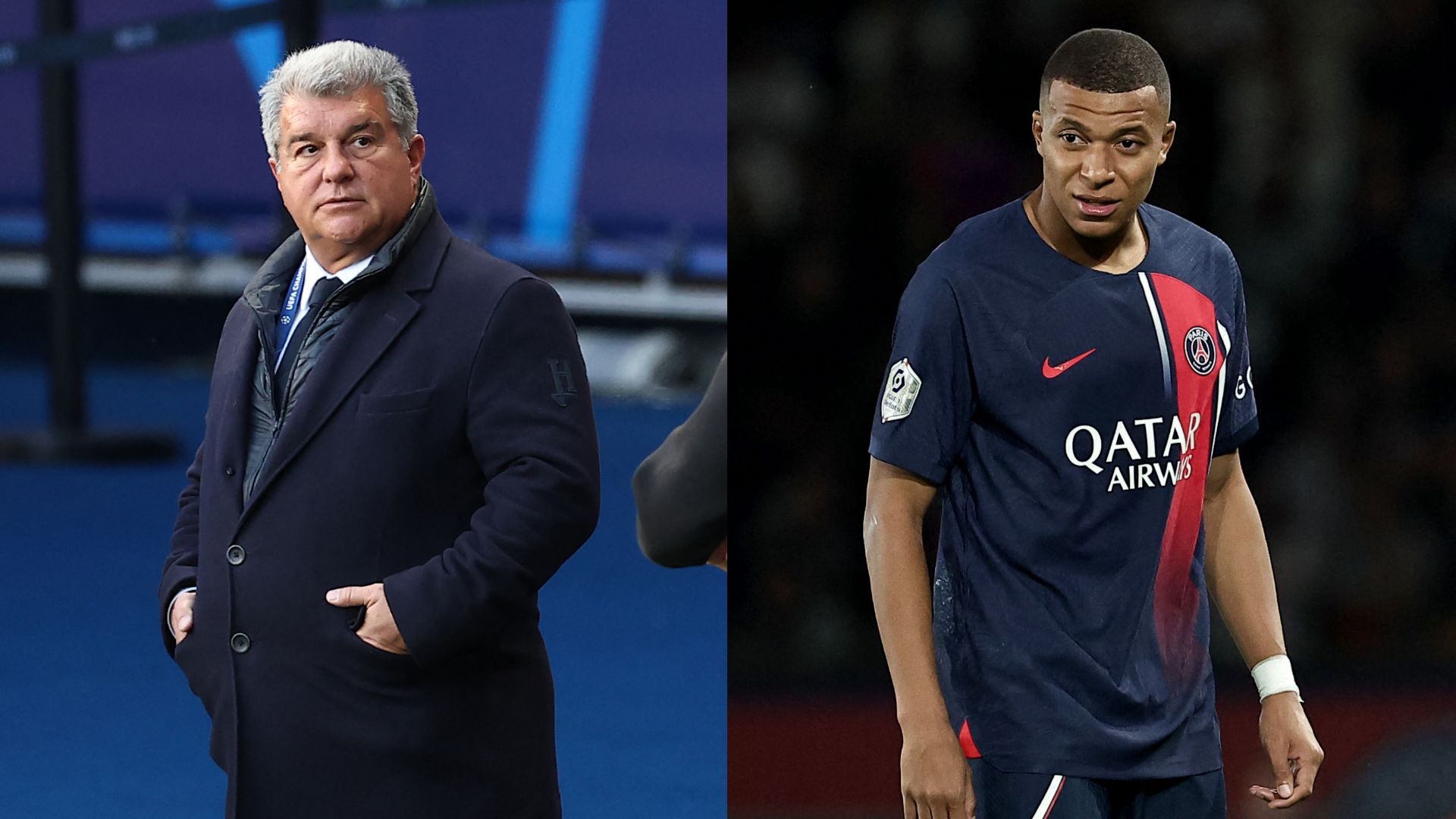 Kylian Mbappe Joan Laporta Split