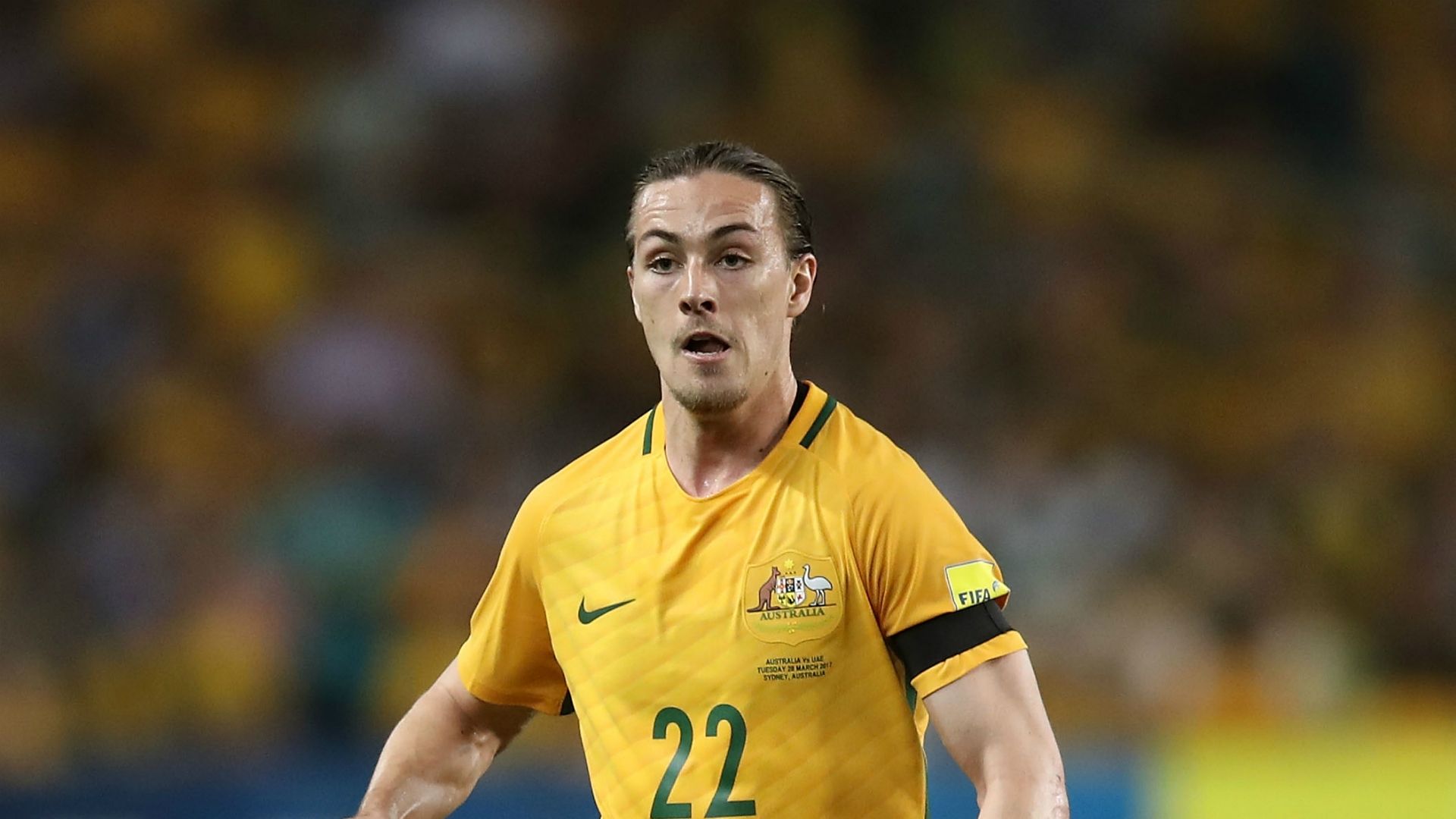 Jackson Irvine Australia v United Arab Emirates World Cup qualifying 28032017