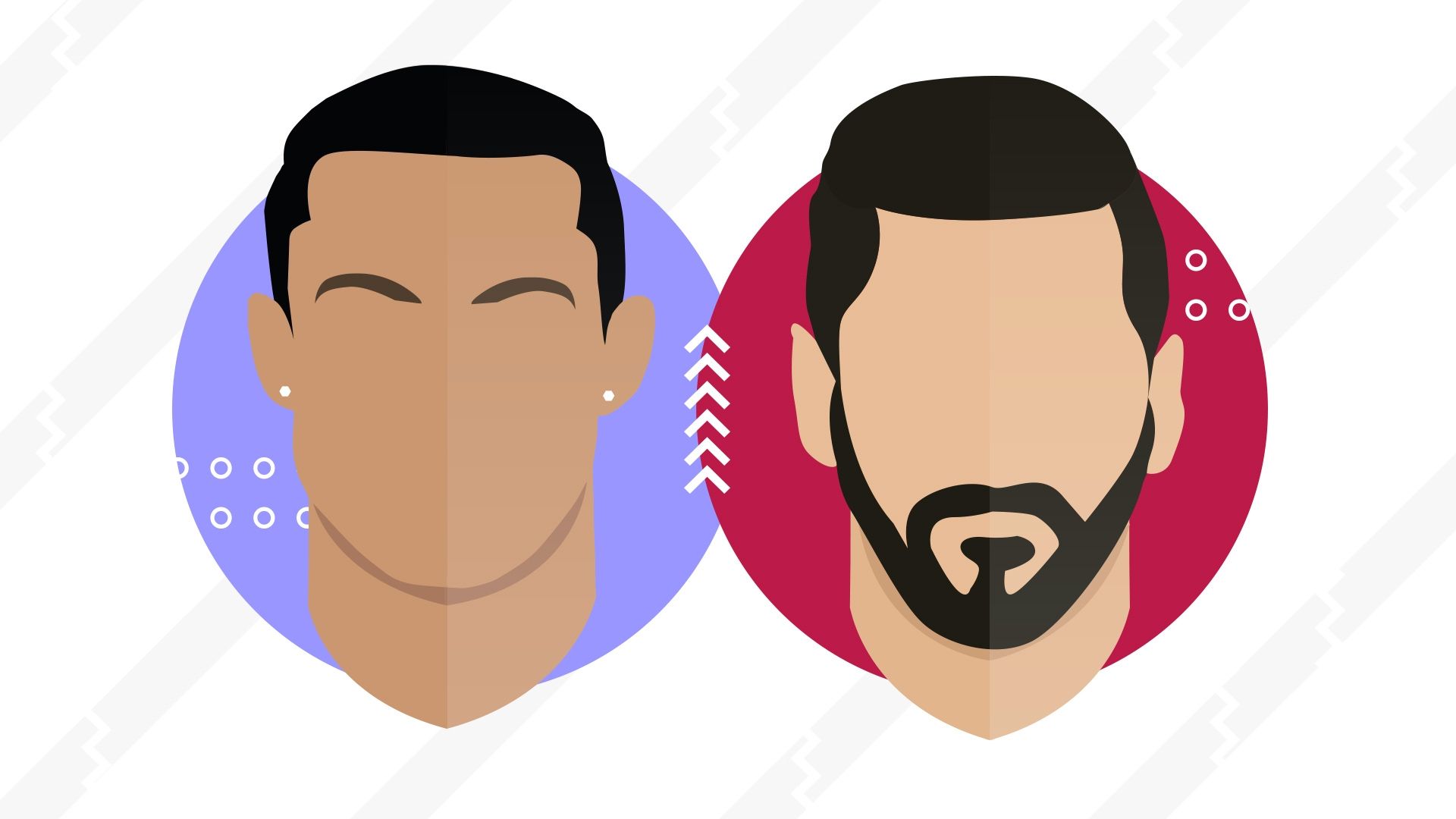 Messi Ronaldo Staunts Header