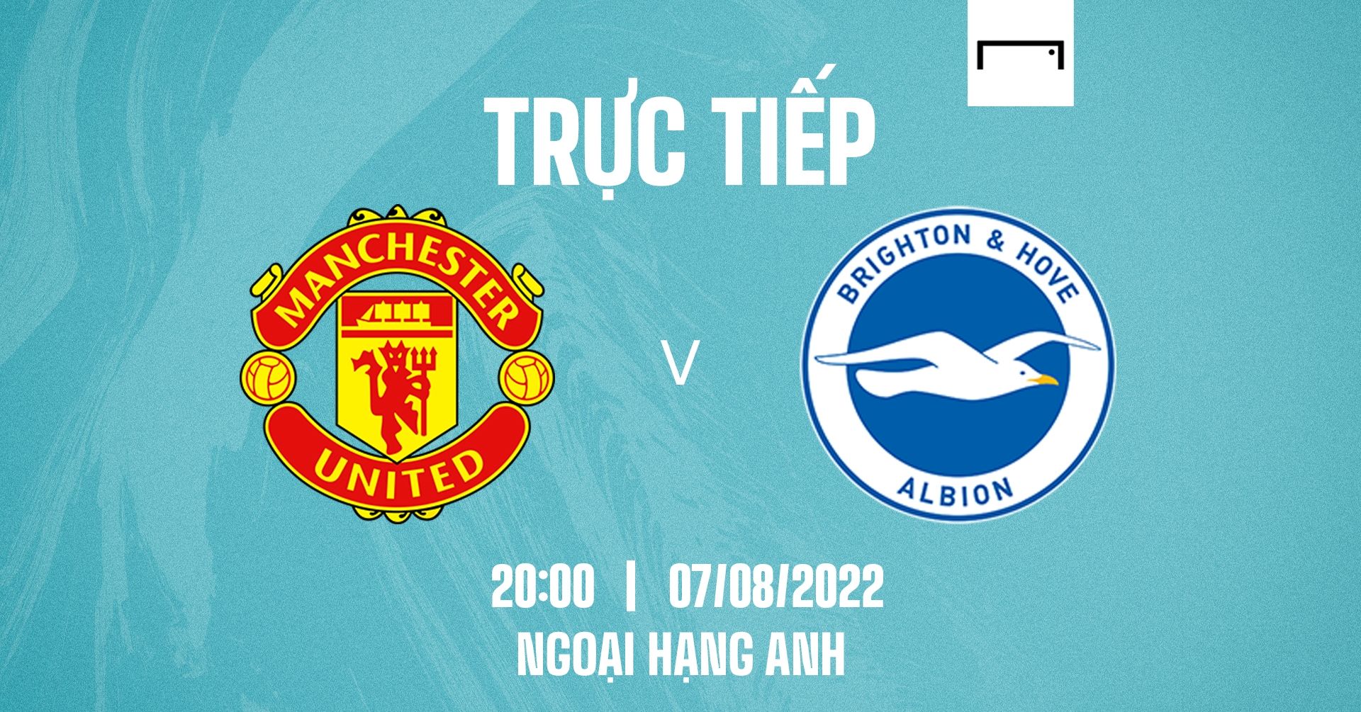 Live Manchester United vs Brighton Premier League 2022/23 GFX
