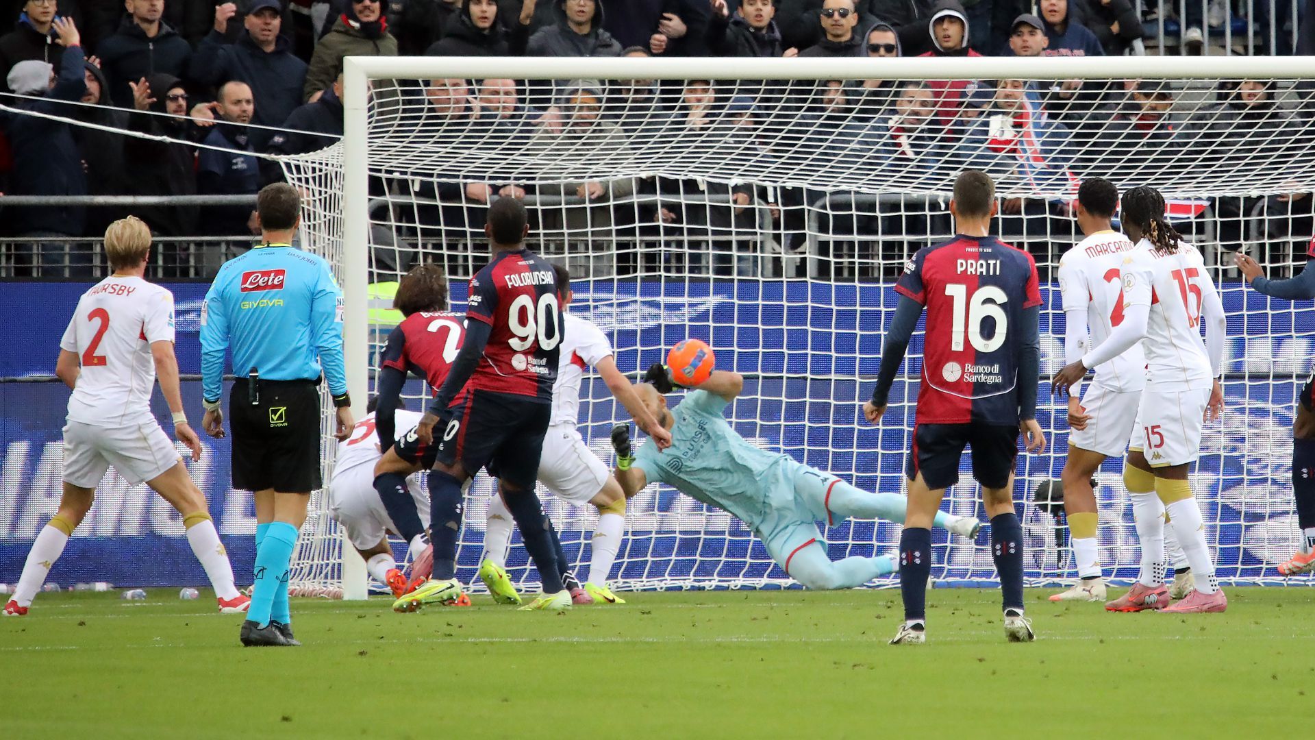 Gennaro Borrelli Cagliari Genoa Serie A