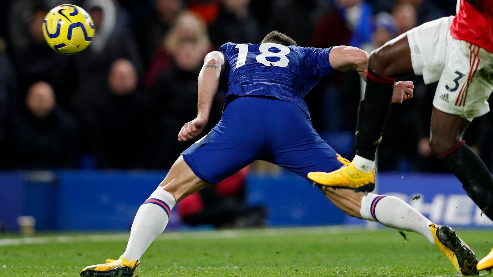 Olivier Giroud vs Manchester United