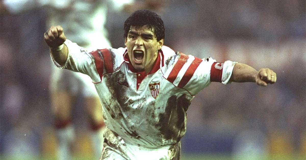 Maradona 1993 Sevilla