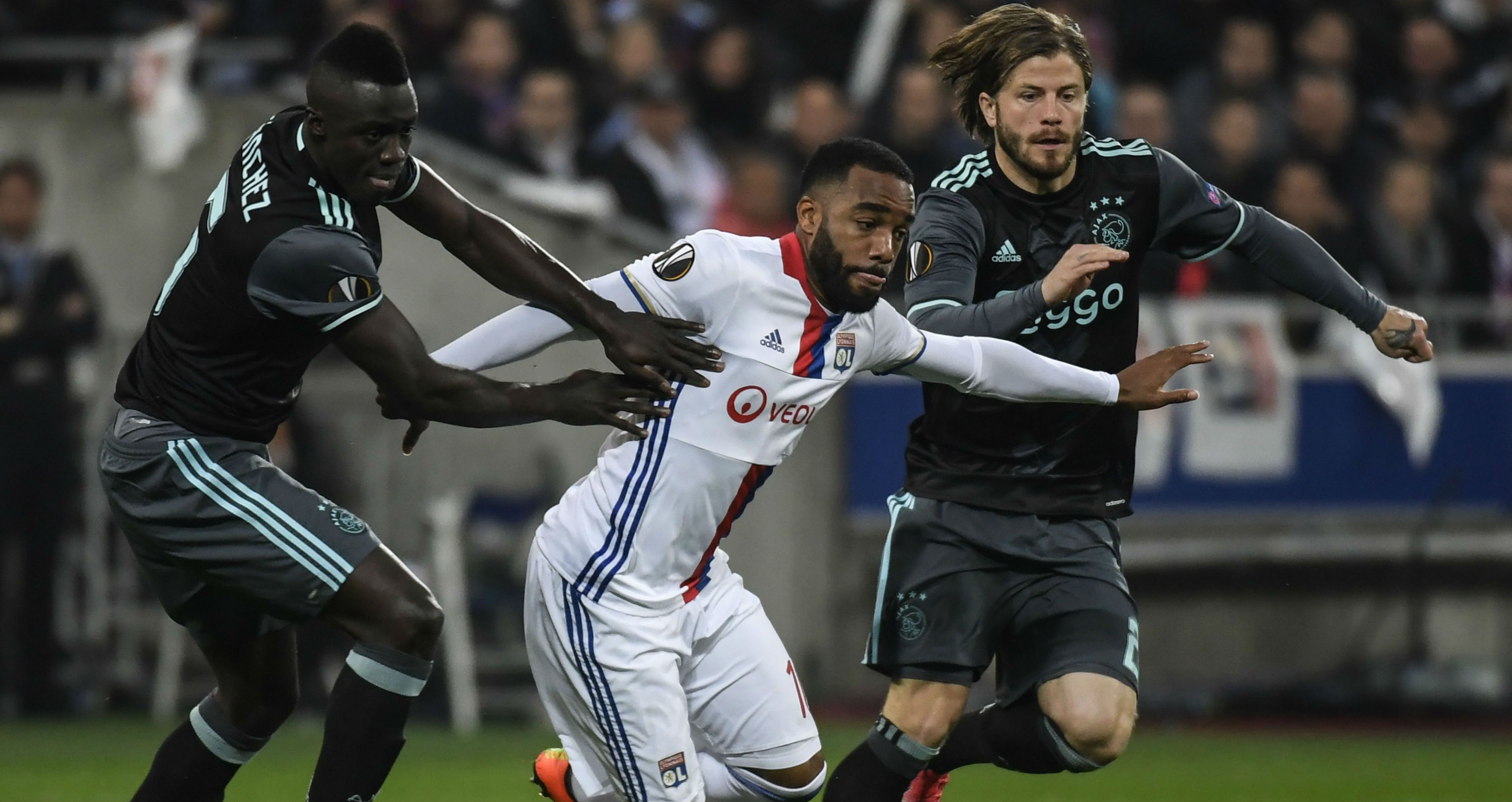 Alexandre Lacazette Davinson Sanchez Lyon Ajax UEFA Europa League 11052017