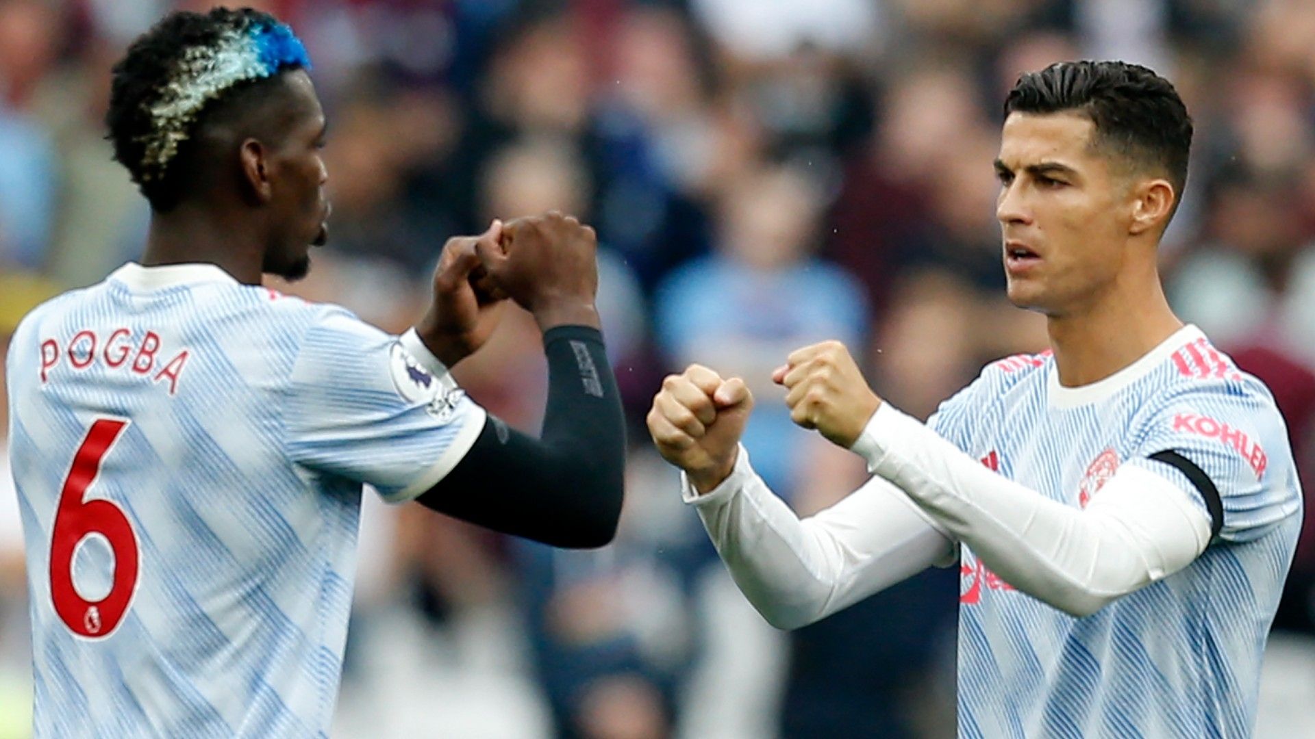 Paul Pogba Cristiano Ronaldo Manchester United 2021-22