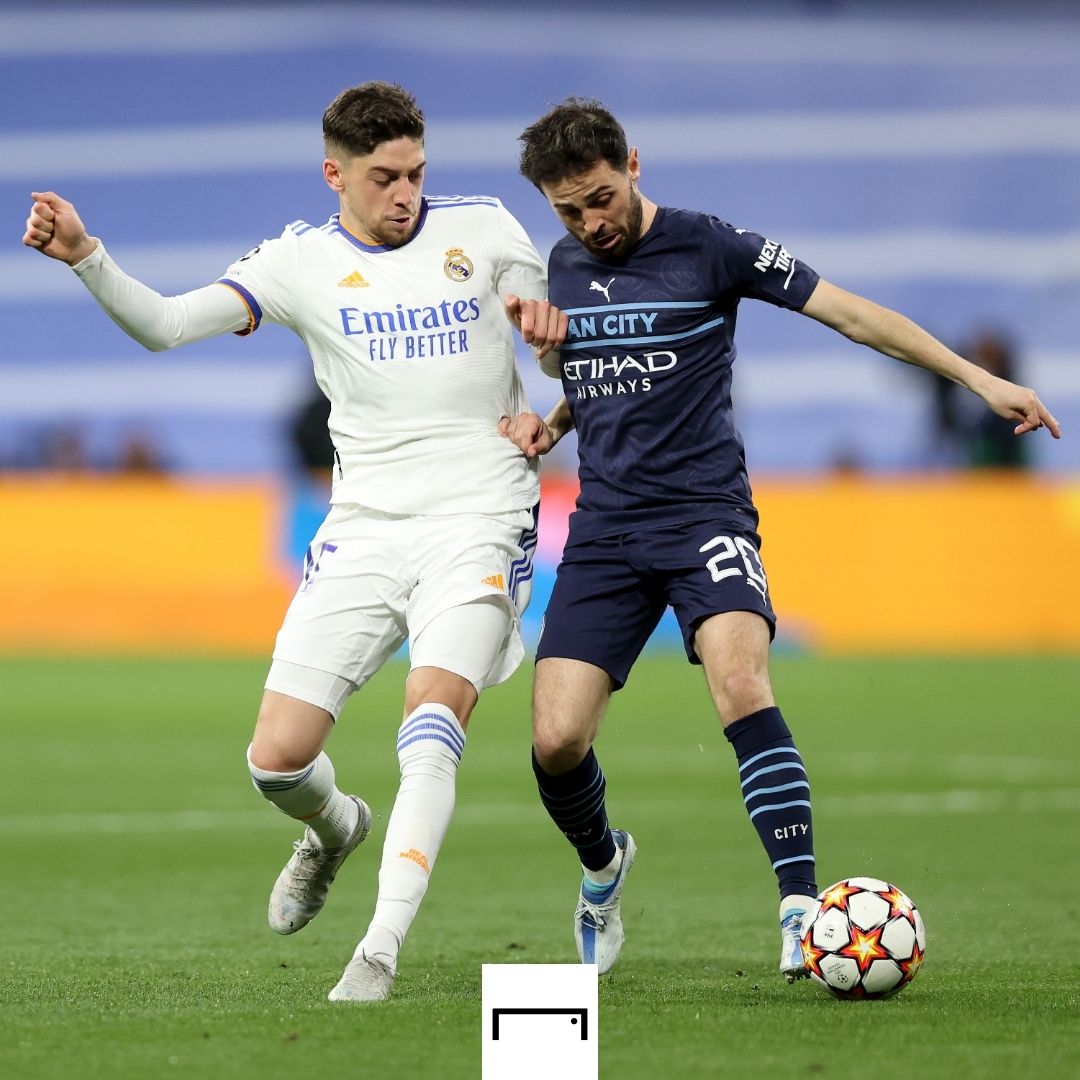 Federico Valverde Real Madrid Manchester City Champions League 2021-22 GFX