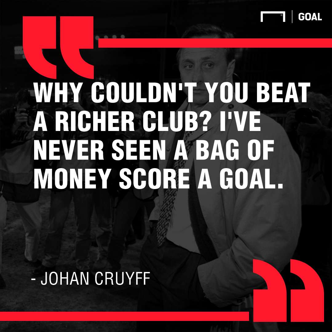 Johan Cruyff rich clubs PS