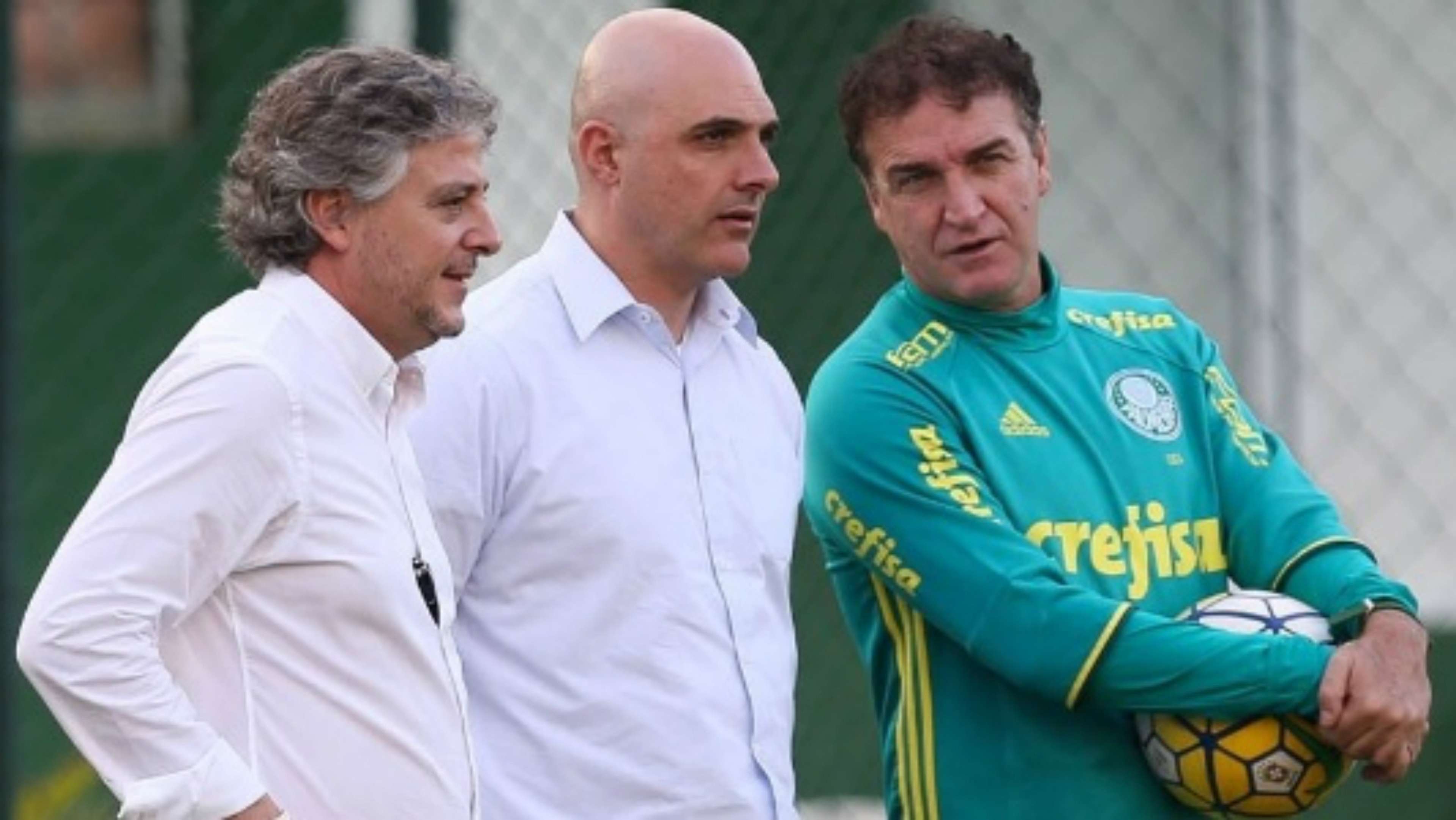 Paulo Nobre Maurício Galiotte Cuca Palmeiras