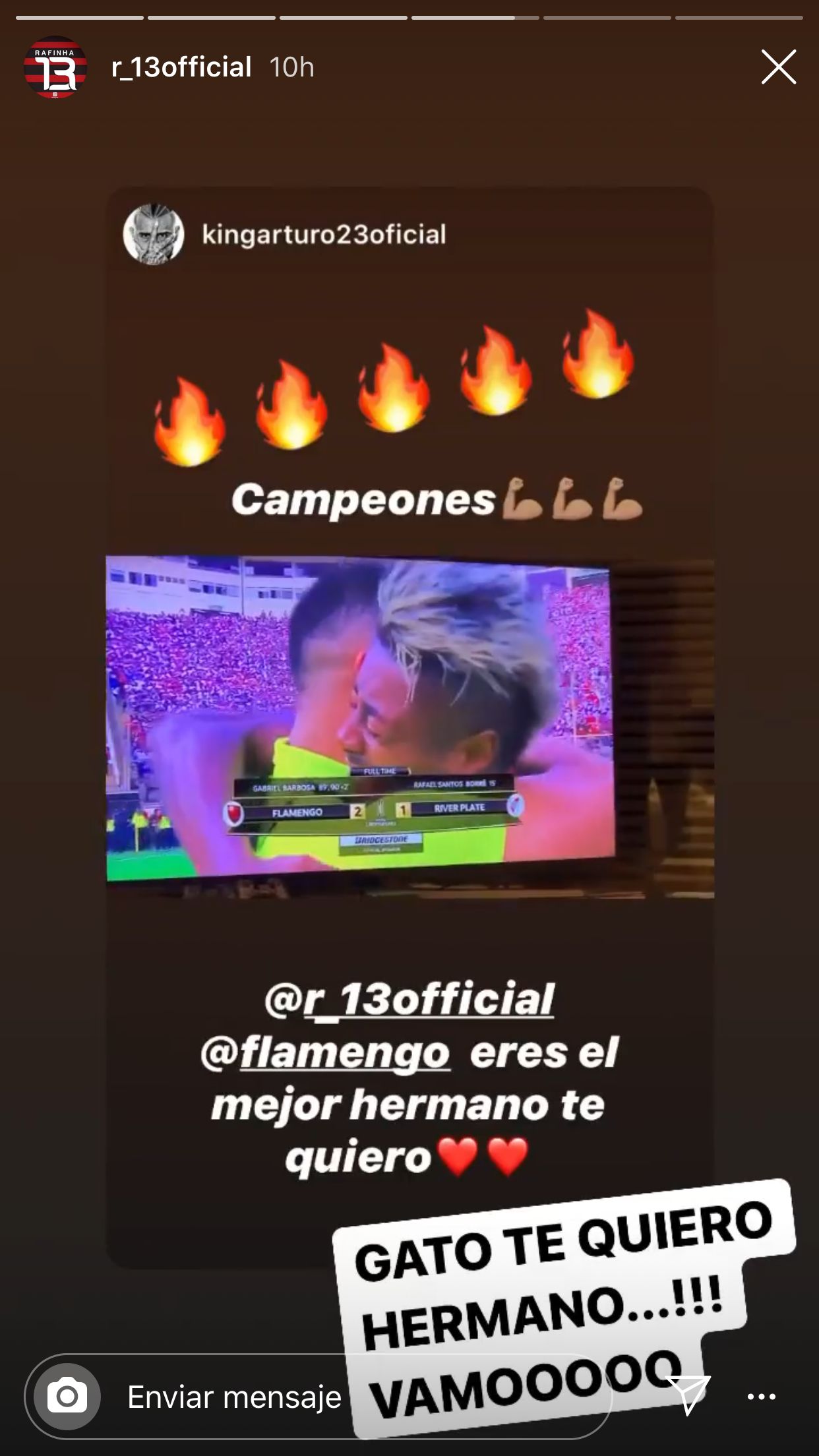 Vidal - Rafinha EMBED