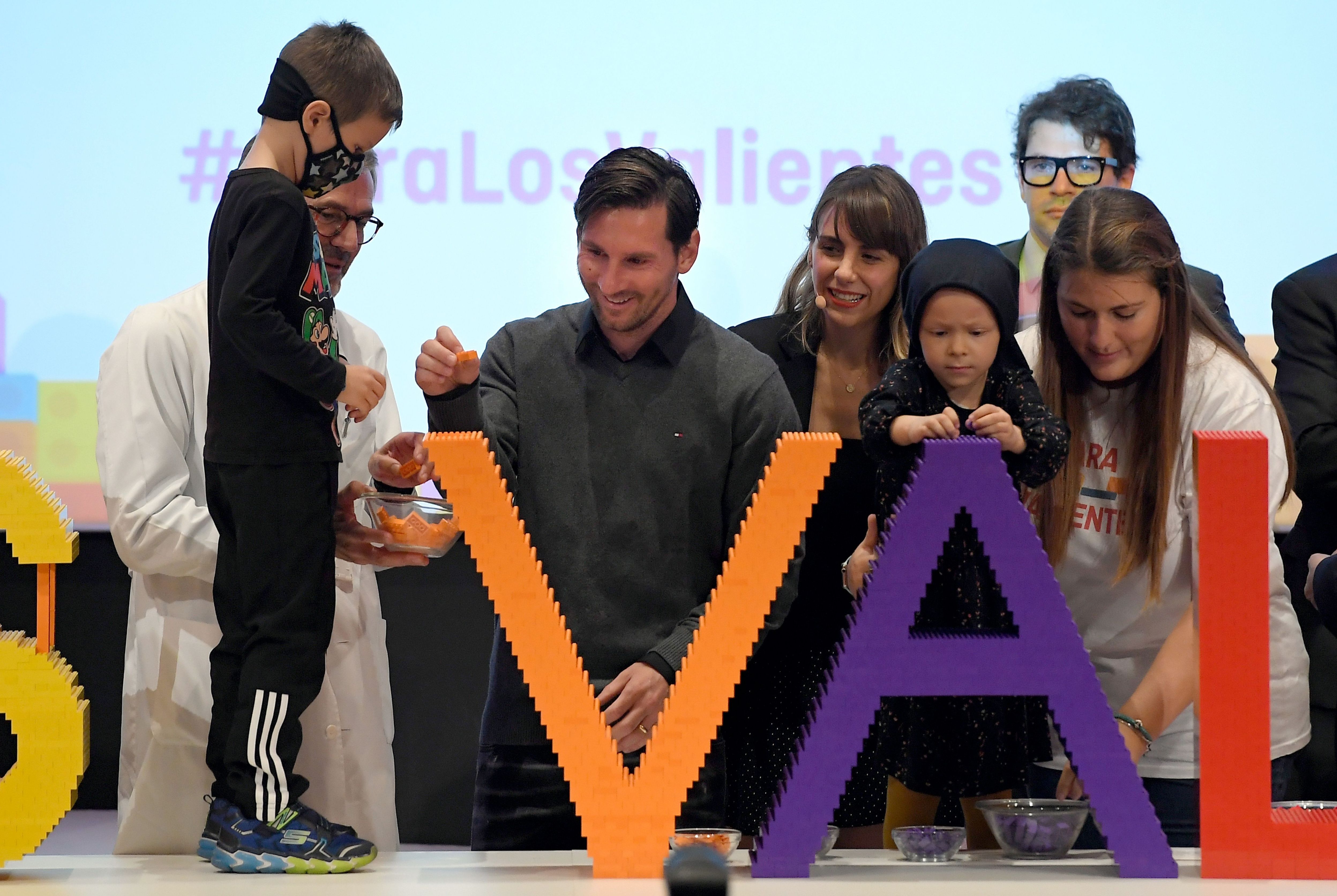 Messi SDJ Pediatric Cancer Center de Barcelona