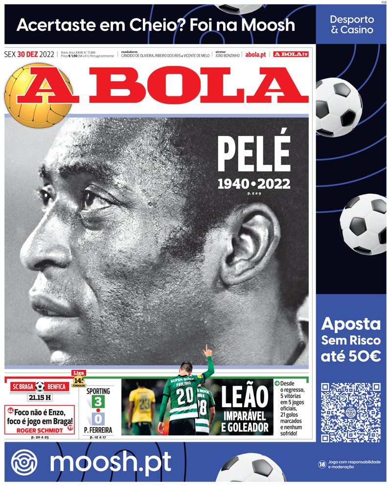Capa A Bola Pelé