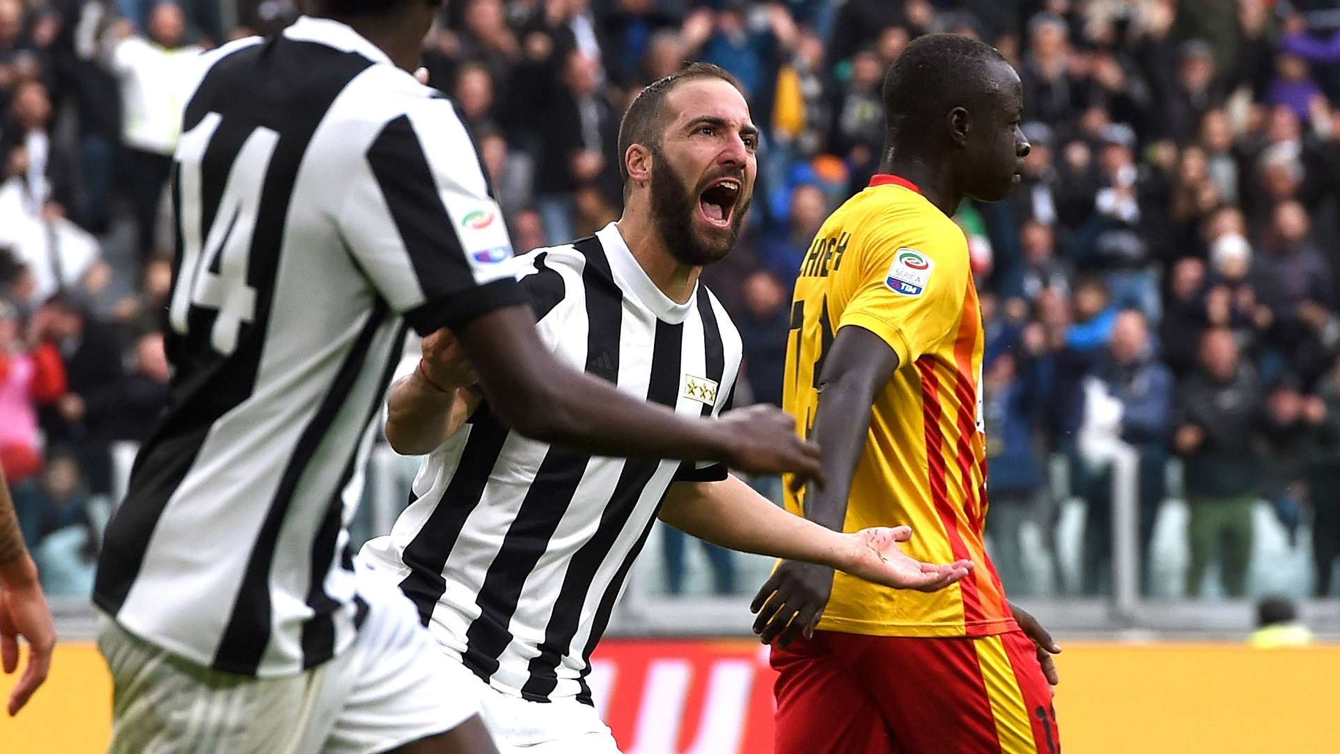 Higuain Juventus Benevento Serie A