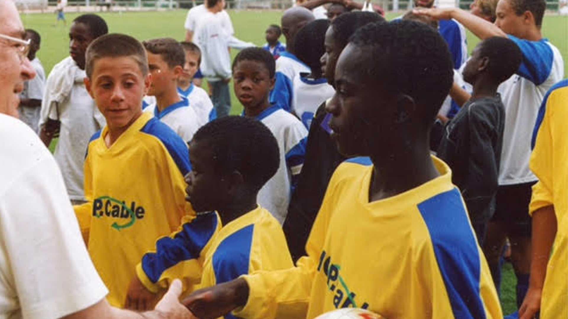 N'Golo Kante as a kid