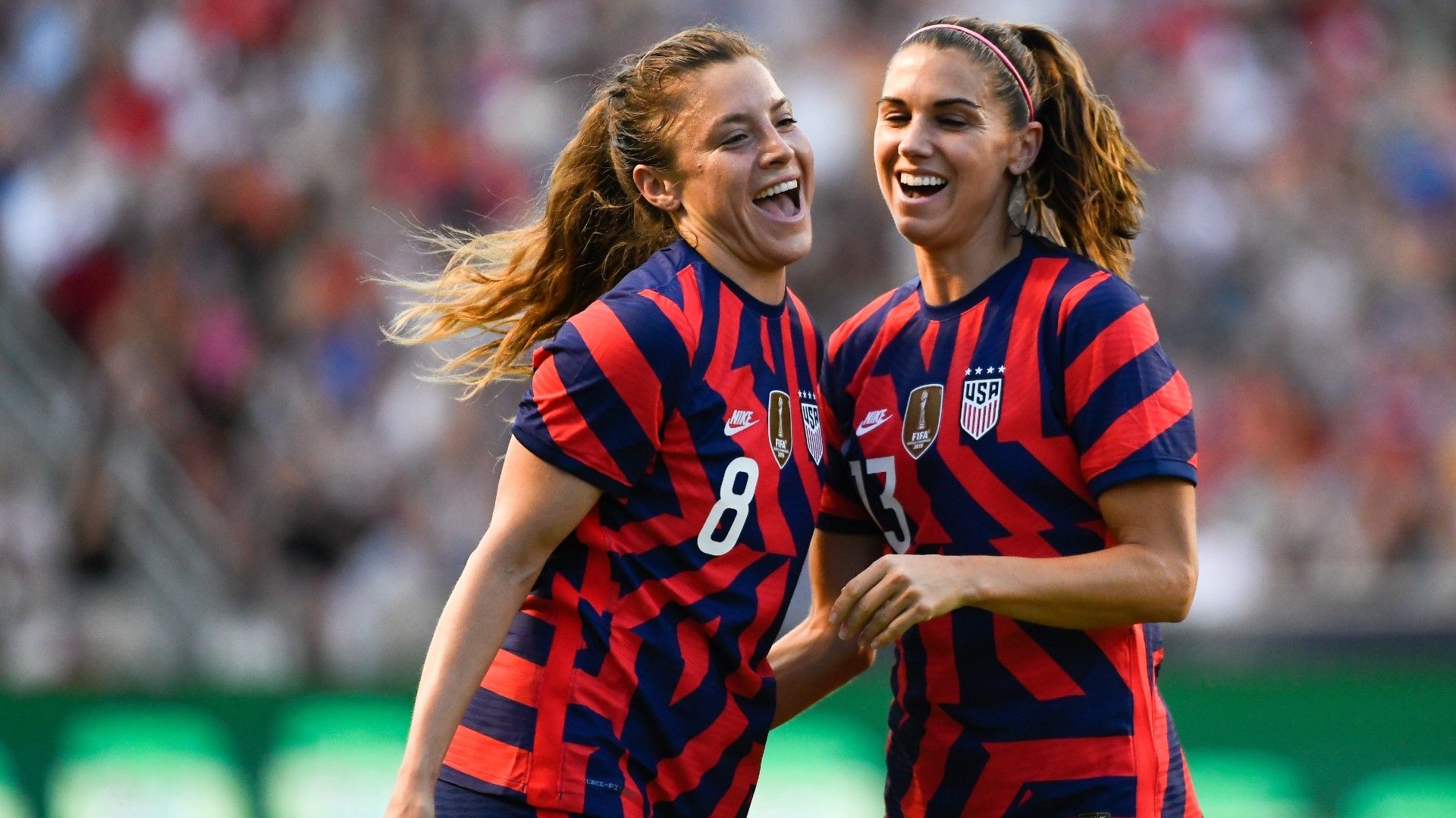 Huerta Morgan USWNT 2022