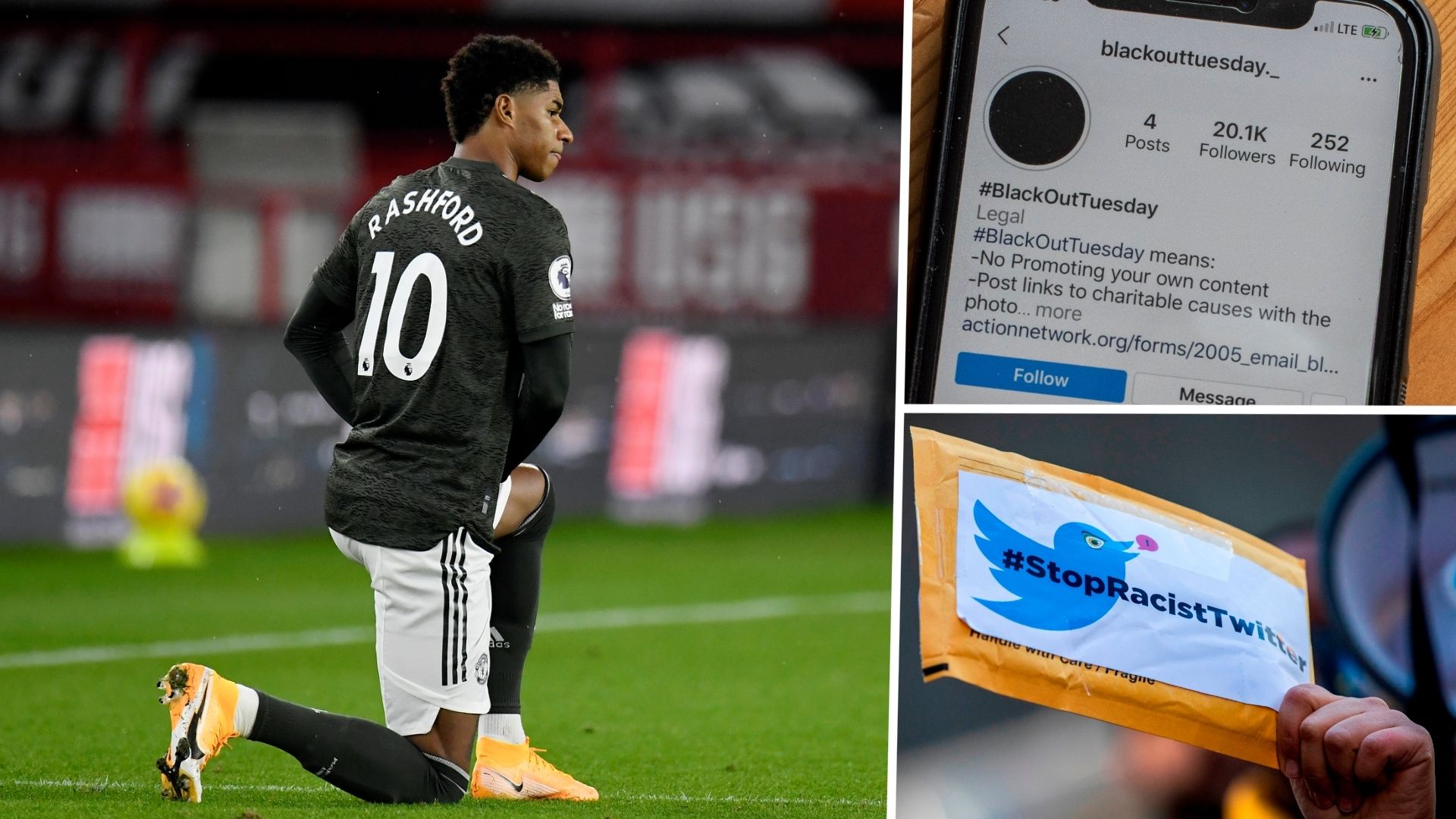 Marcus Rashford Stop Online Hate GFX