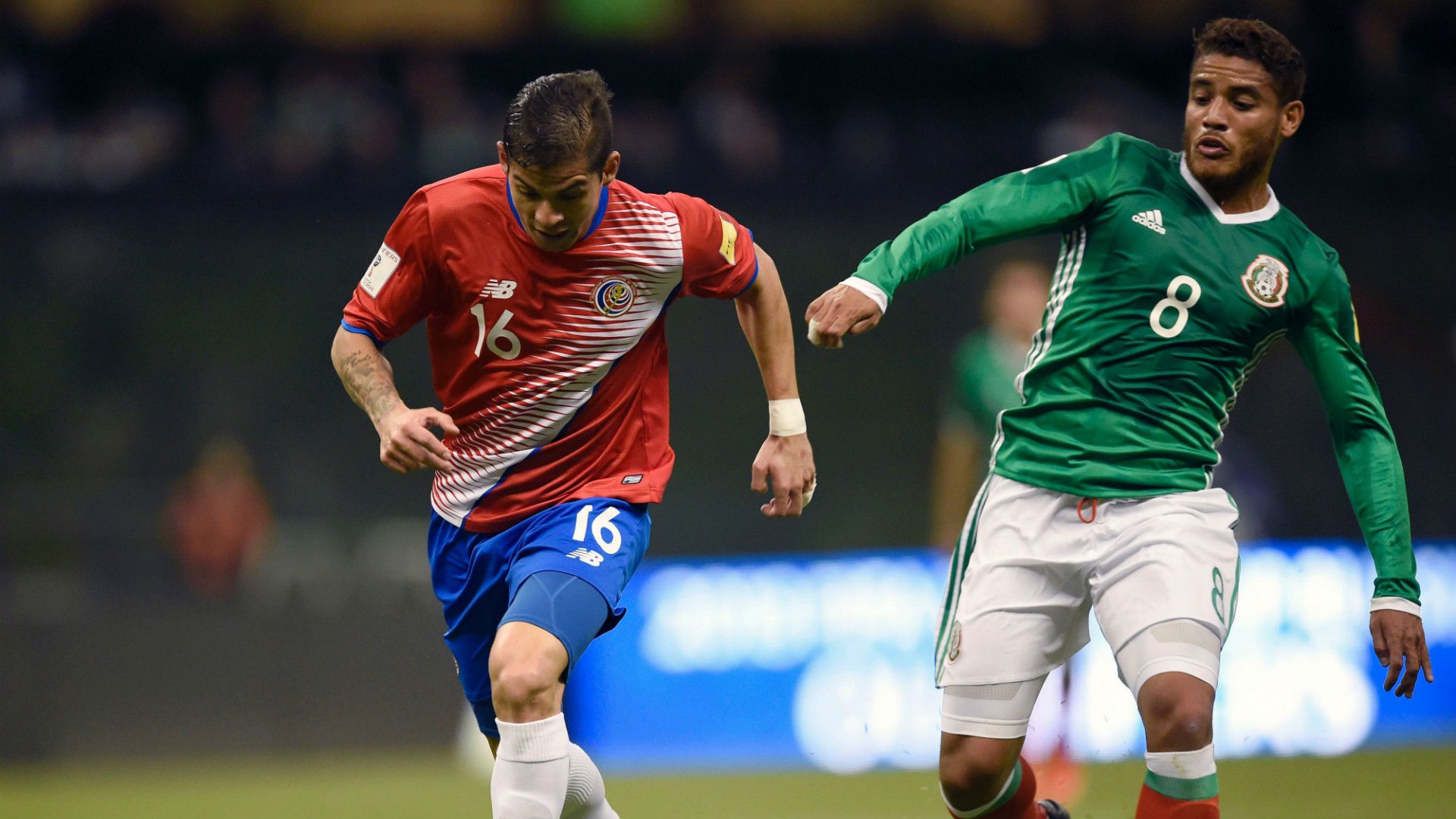 Jonathan dos Santos Mexico Cristian Gamboa Costa Rica