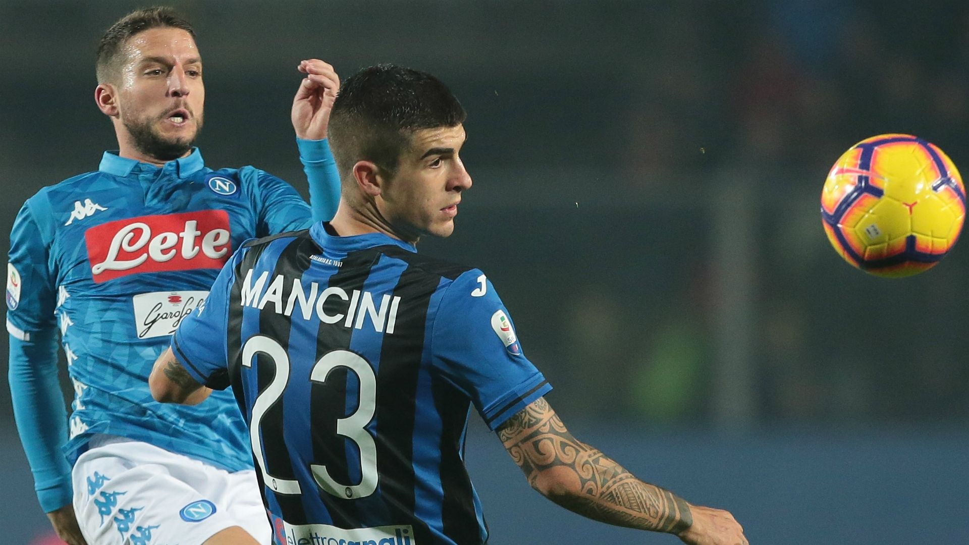Gianluca Mancini Atalanta Napoli Serie A
