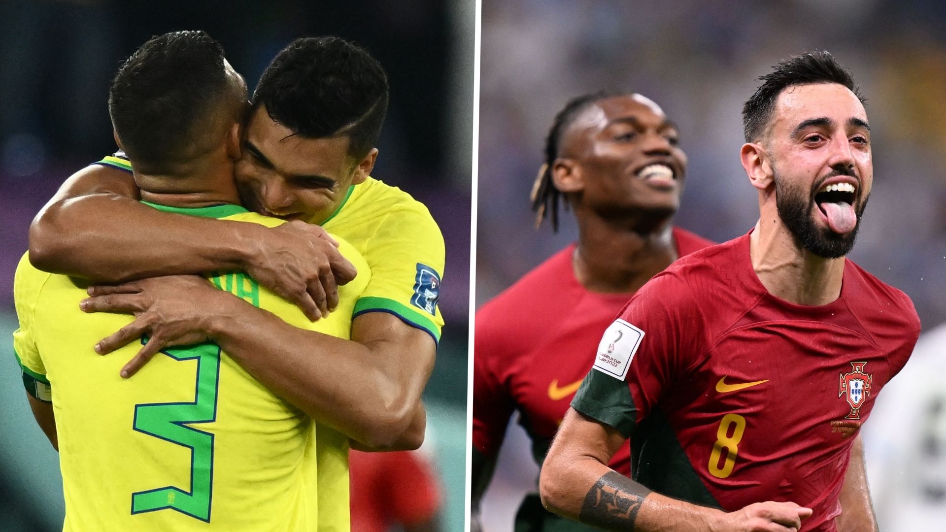 Brazil Portugal World Cup GFX