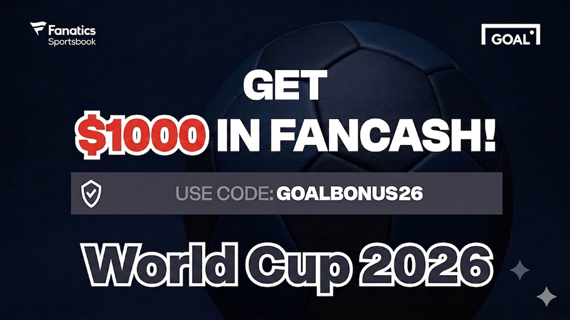 fanatics sportsbook world cup promo code