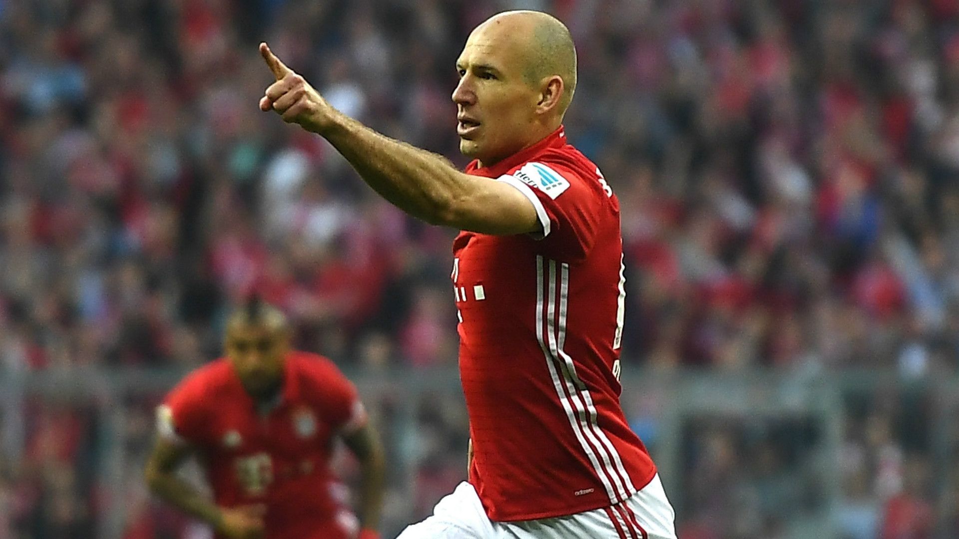 ARJEN ROBBEN BAYERN MÜNCHEN GERMAN BUNDESLIGA 08042017