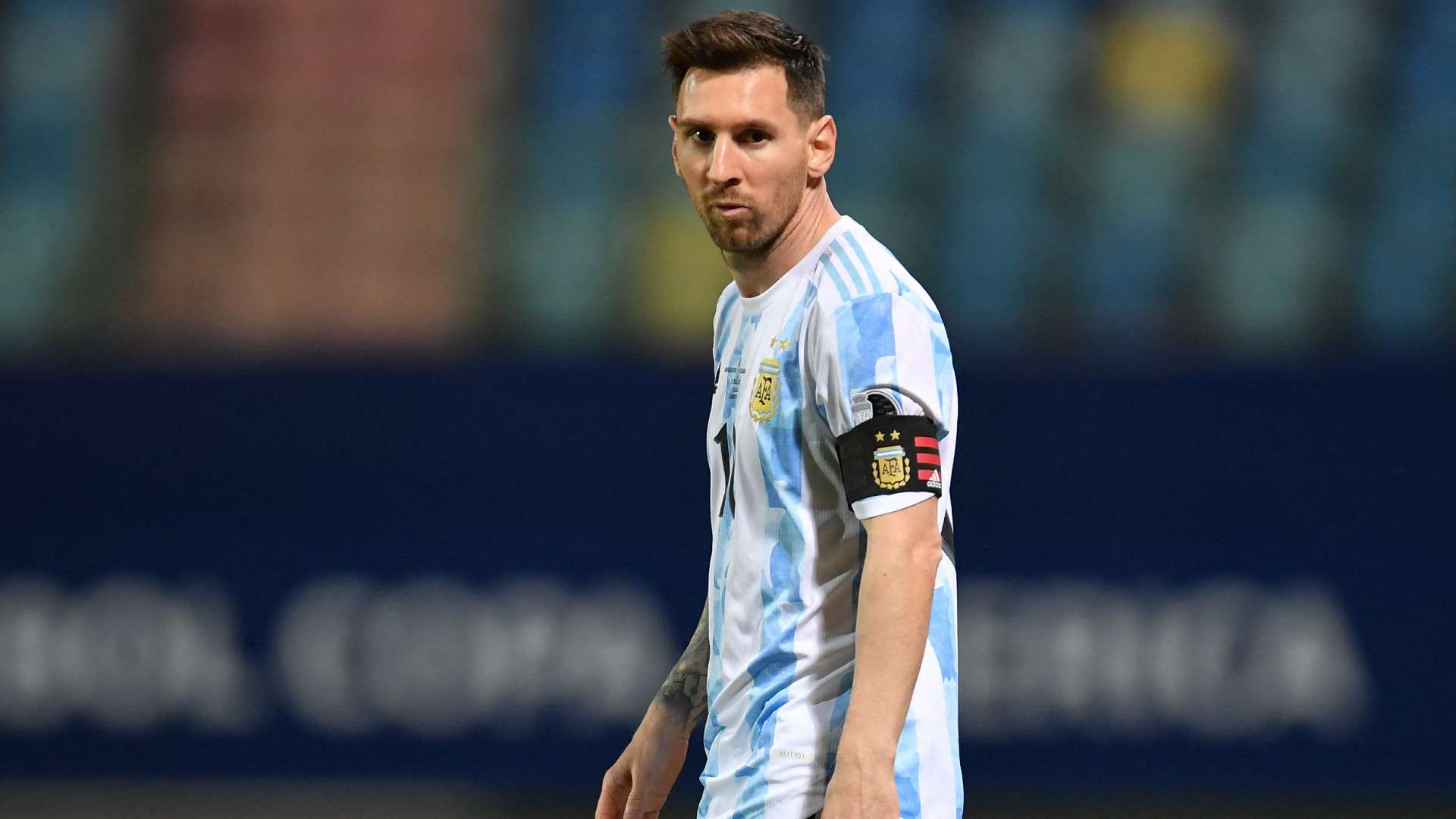 Lionel Messi Argentina Ecuador Copa America 03072021