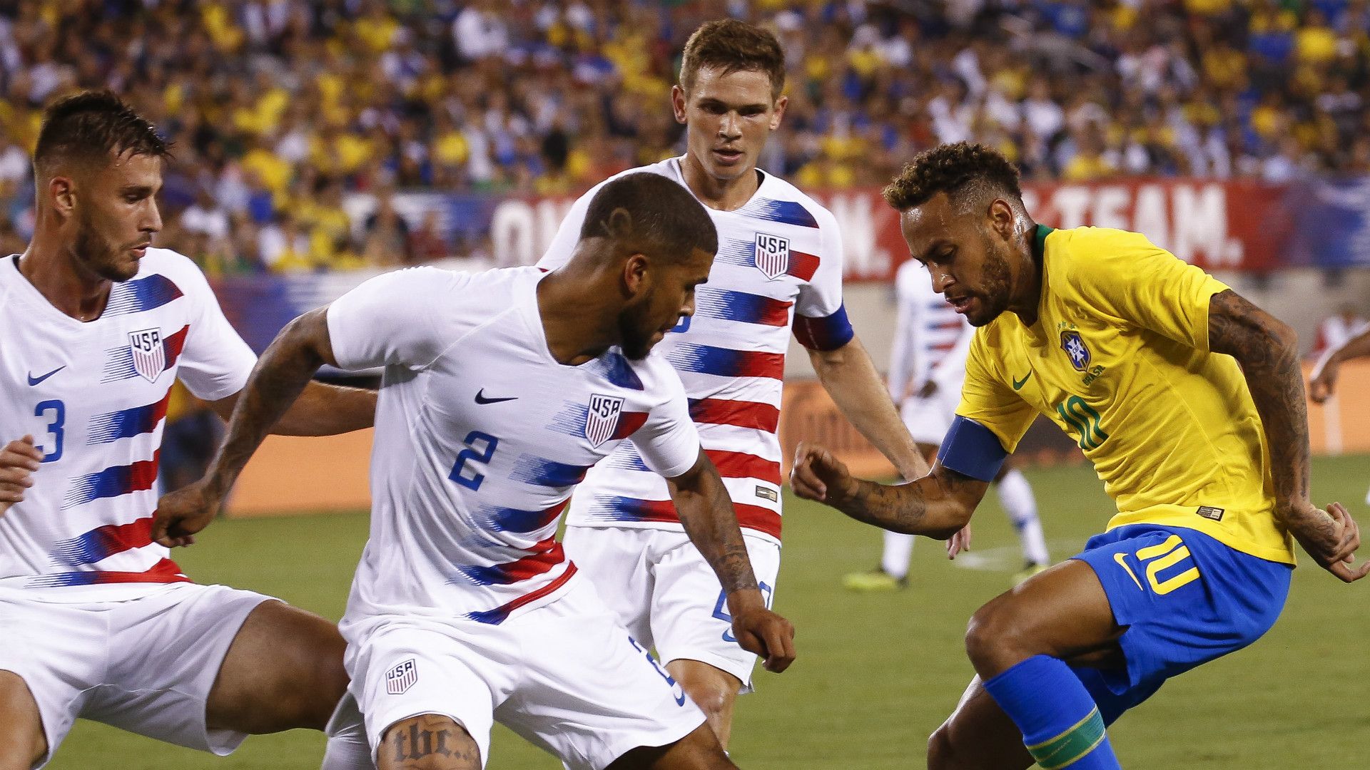 USMNT vs Neymar 09072018