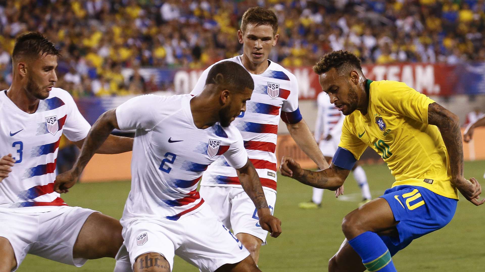 USMNT vs Neymar 09072018