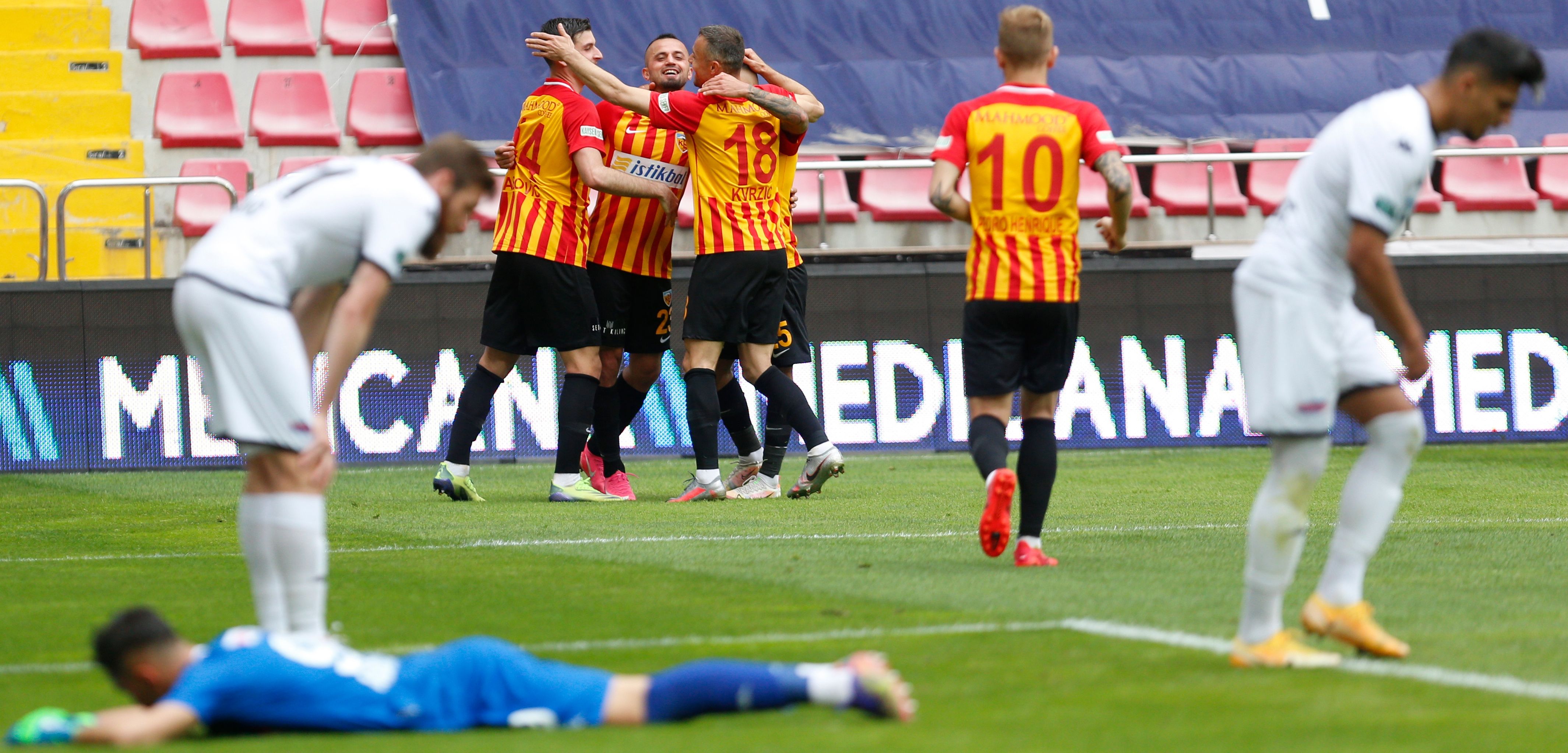 Kayserispor Goal Celebration vs. Denizlispor 04/28/21