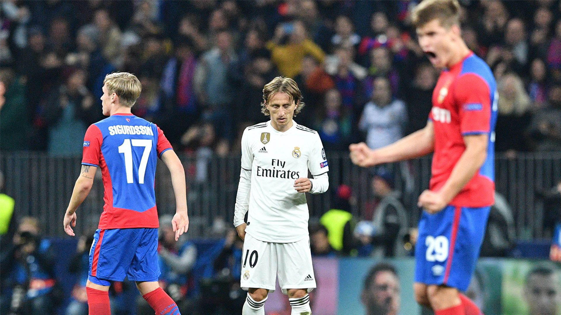 Luka Modric CSKA Moscow Real Madrid Champions League 021018