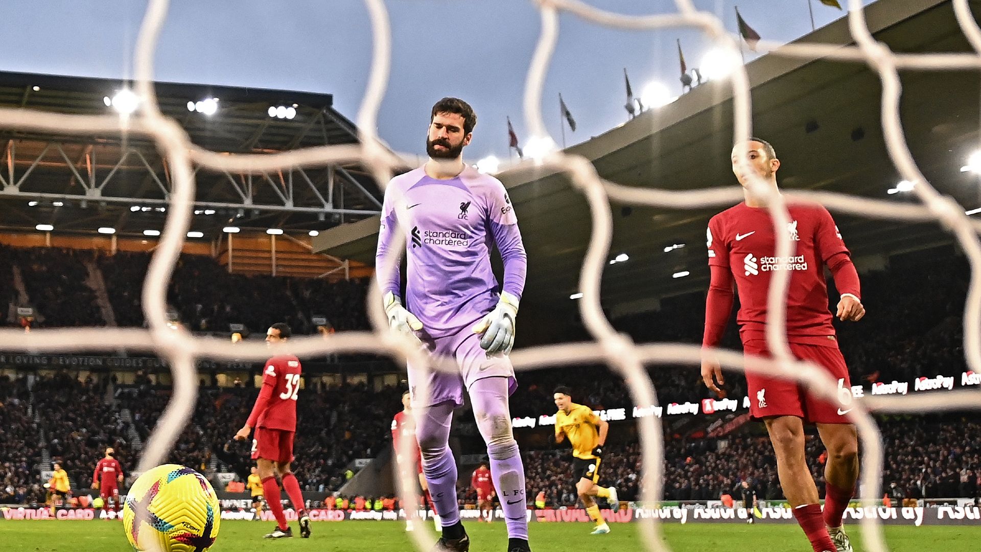 Alisson Becker Thiago Alcantara Liverpool 2023