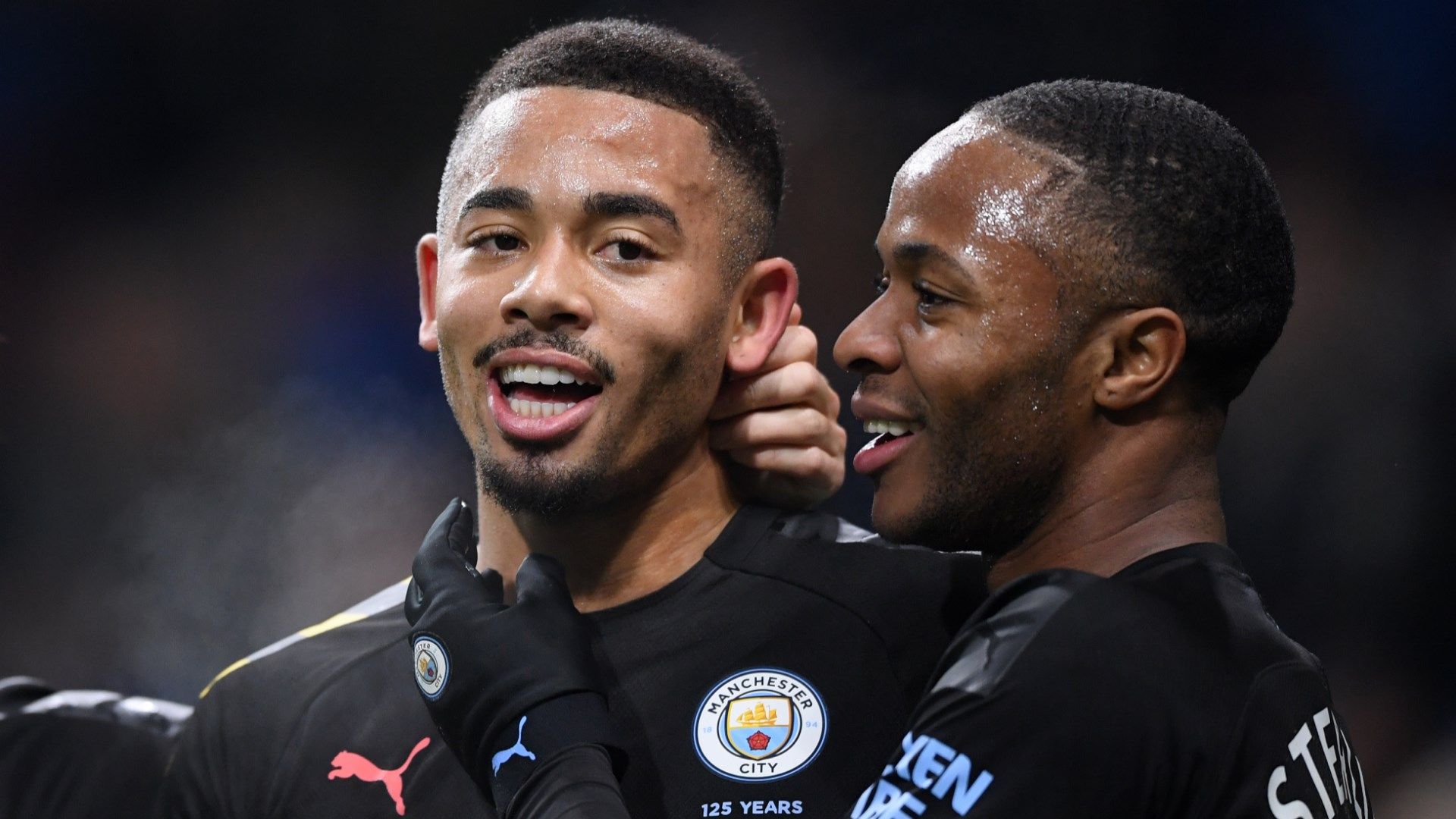 Gabriel Jesus Raheem Sterling Man City