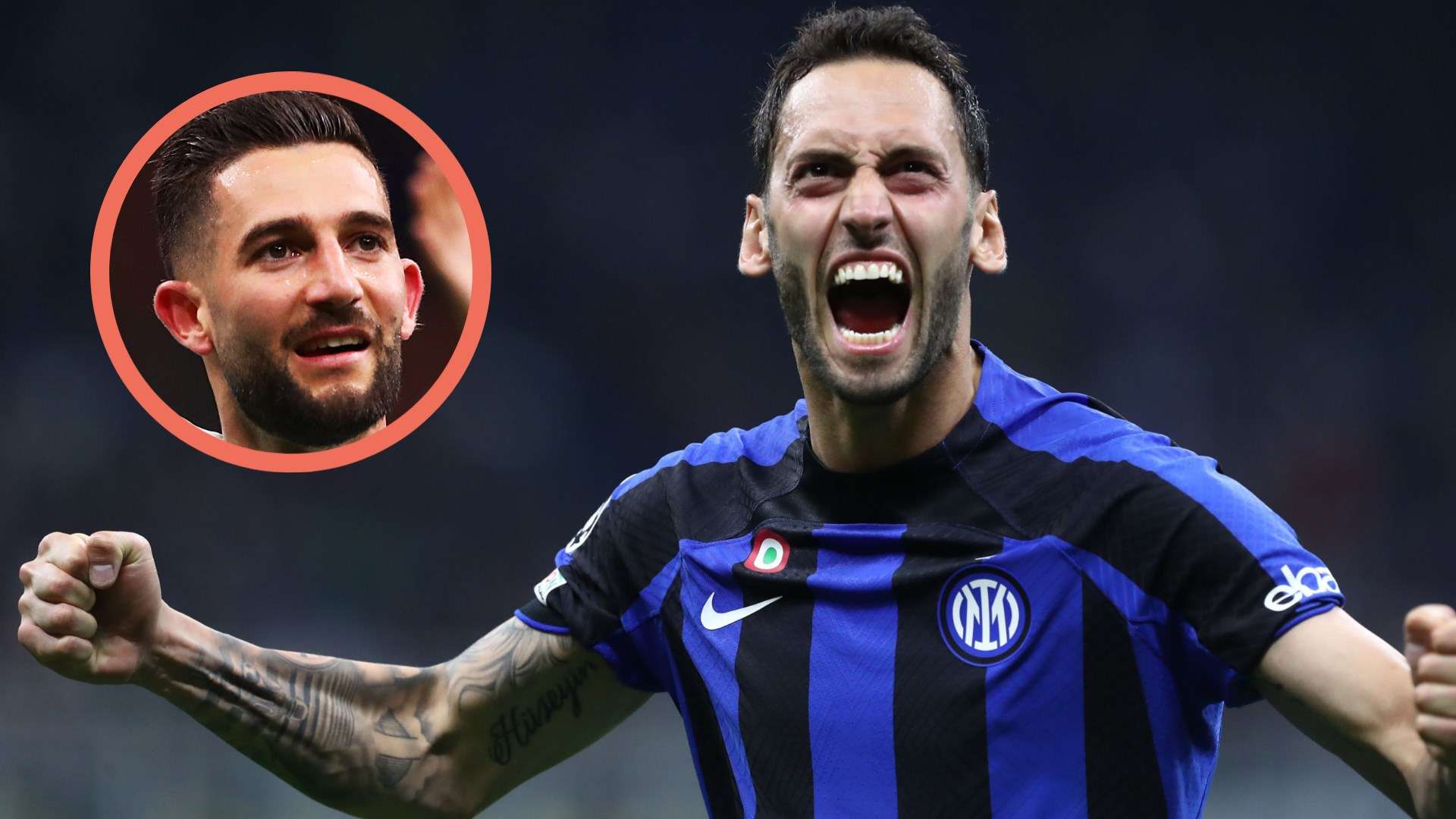 Calhanoglu Gagliardini Inter