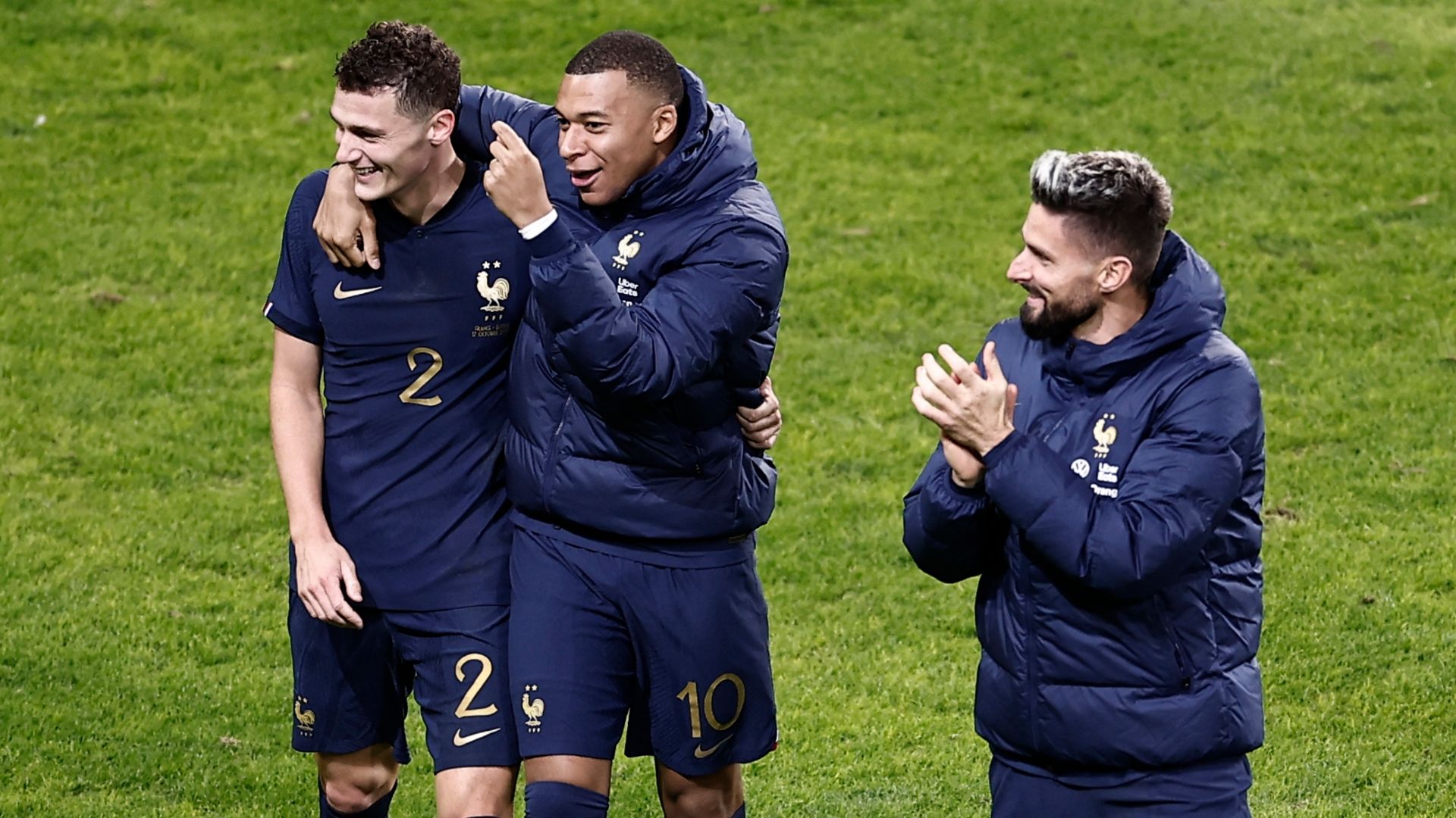 Pavard Mbappe Giroud France