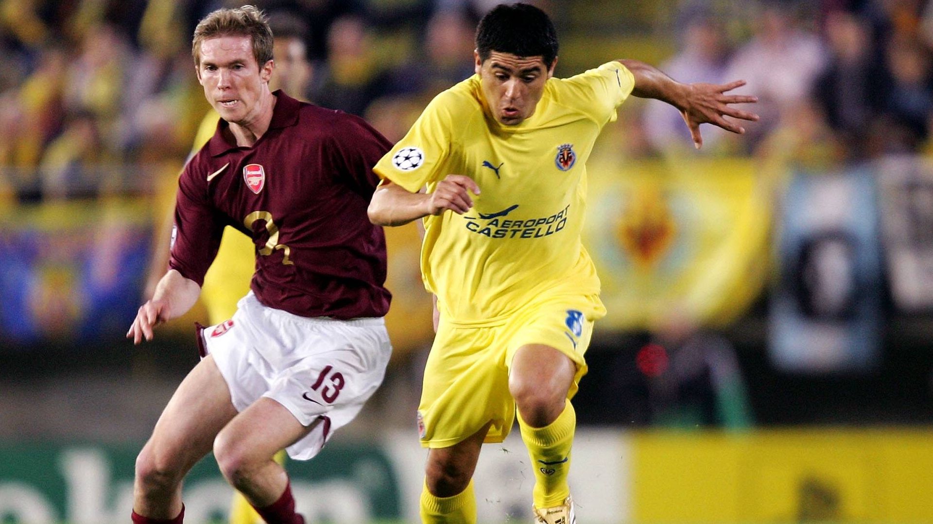 ONLY GERMANY Juan Riquelme Aliaksandr Hleb Villarreal Arsenal 2006