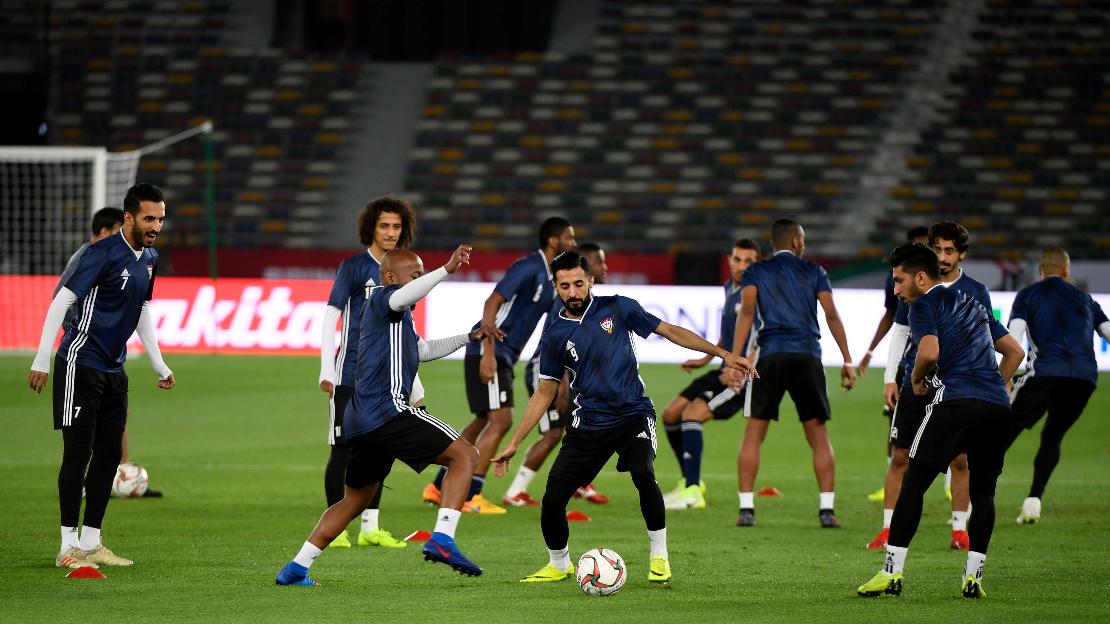 UAE team training Asian Cup 2019
