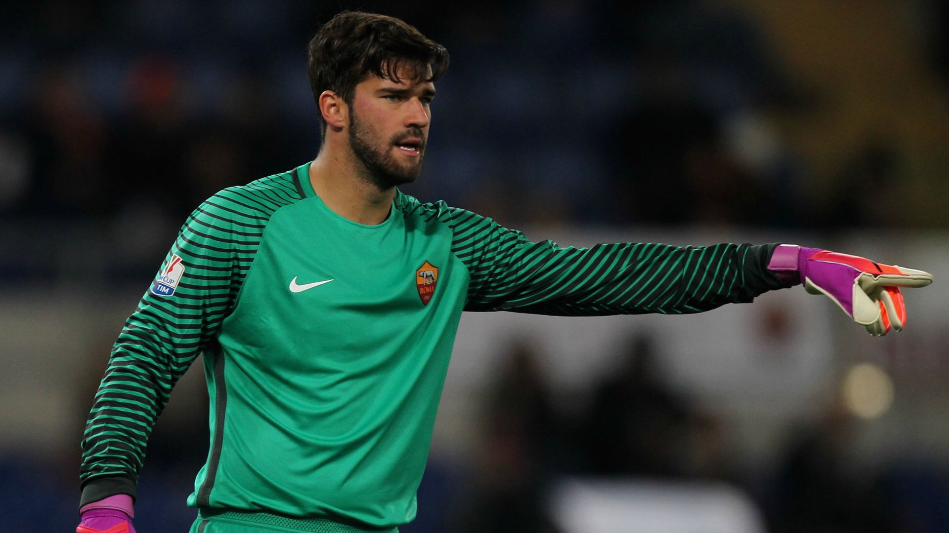 Alisson Roma Sampdoria Coppa Italia 19012017
