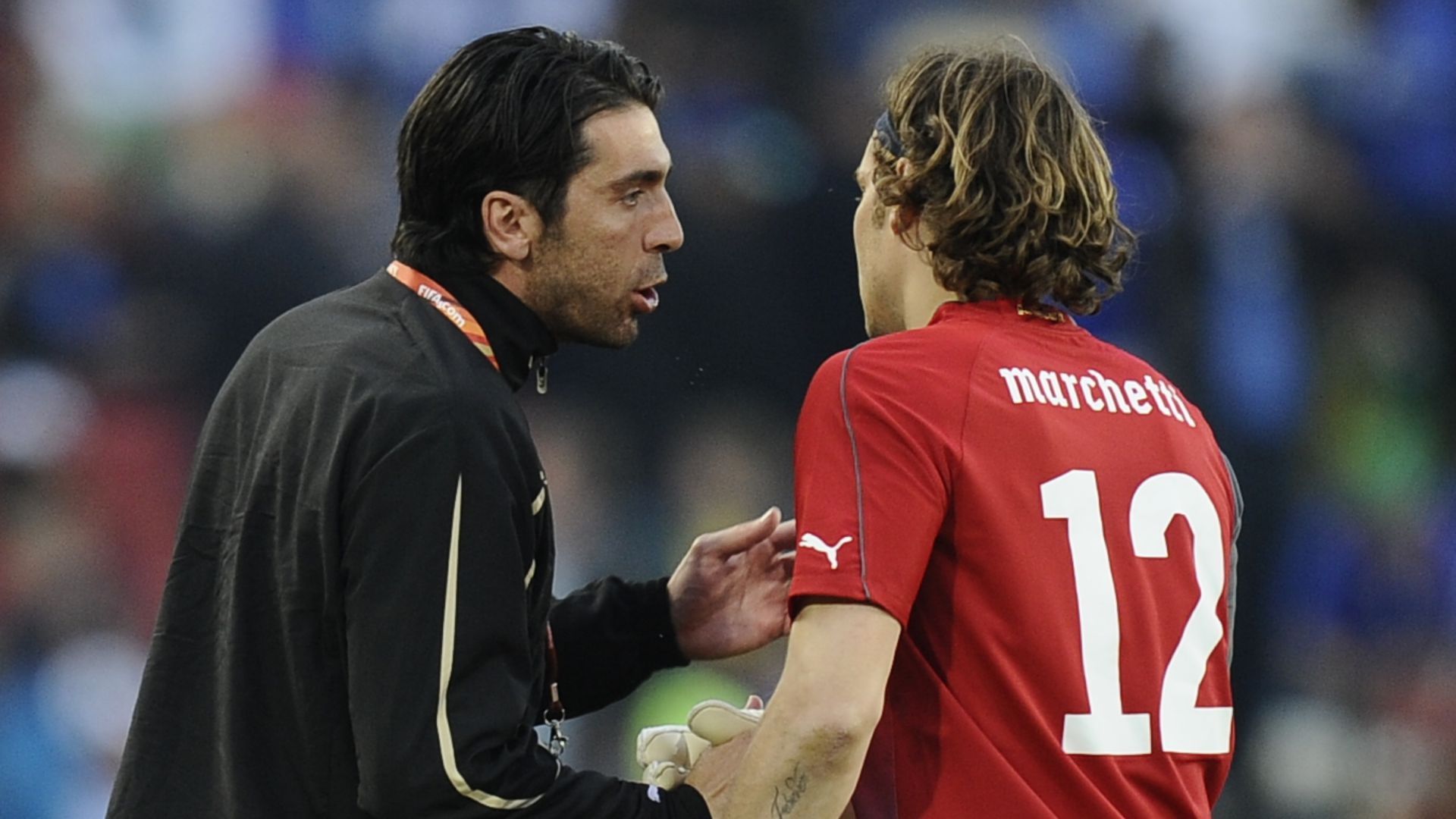 Gianluigi Buffon Federico Marchetti Italy 2010