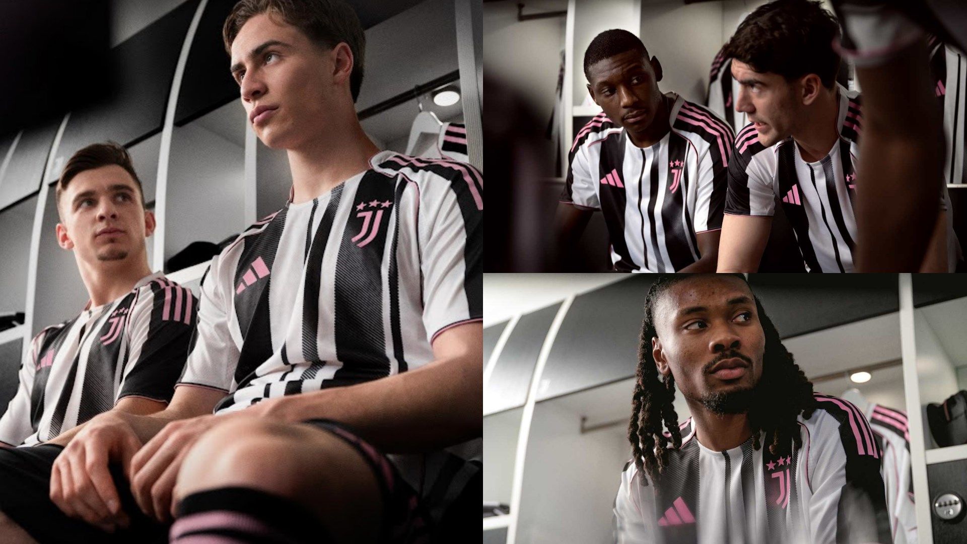 Goal split Juventus home kit 