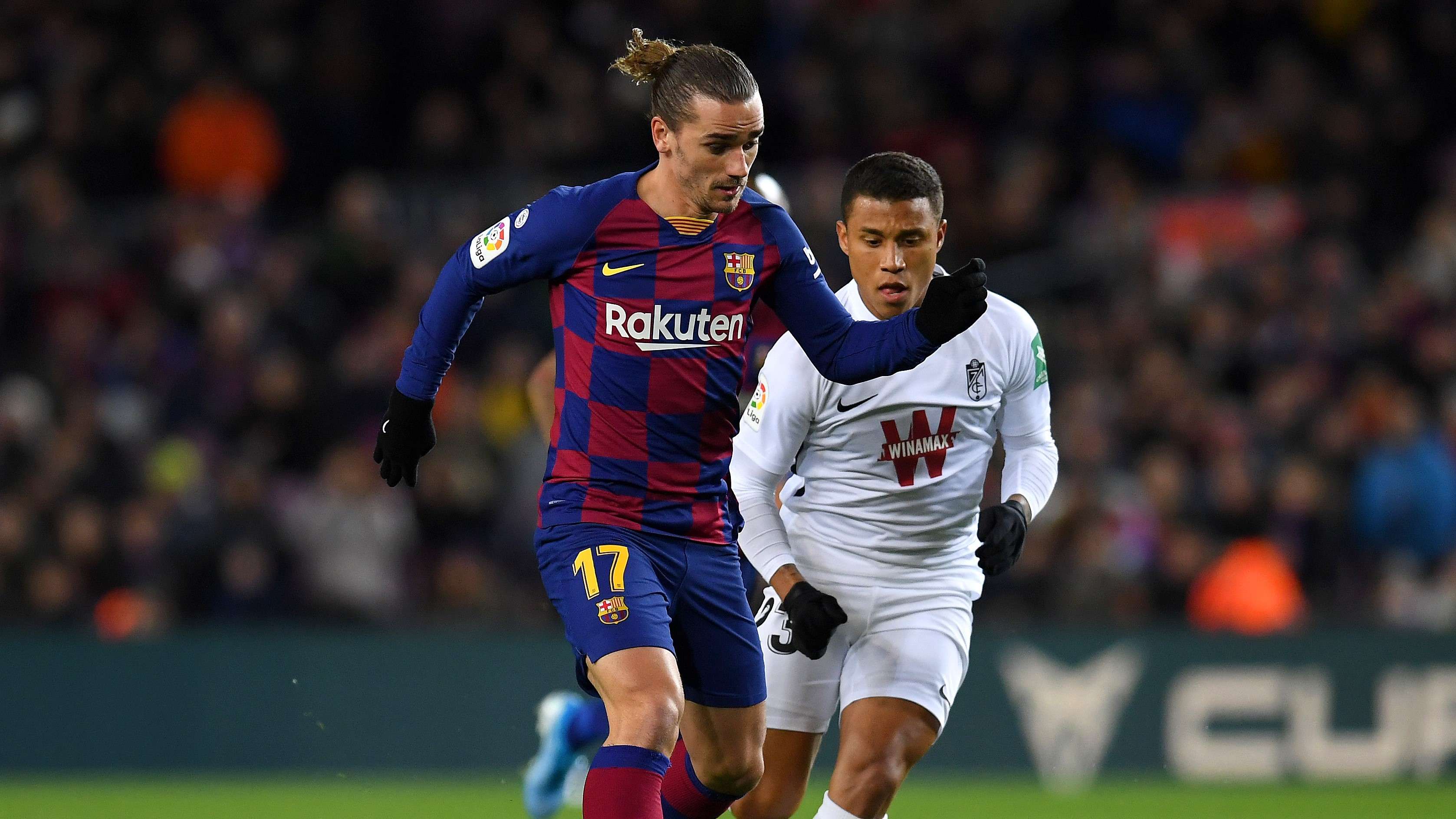 Antoine Griezmann Darwin Machis Barcelona Granada LaLiga 19012020