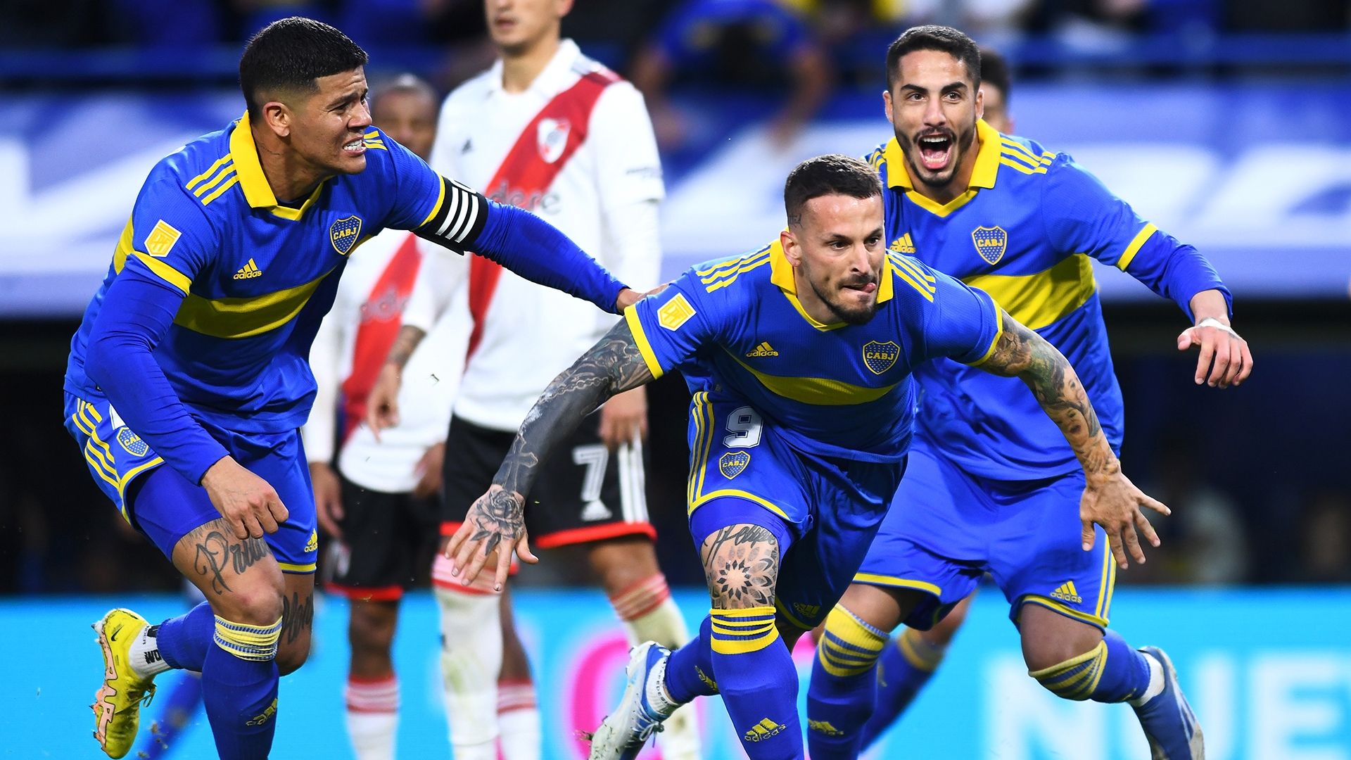 Dario Benedetto Boca River Torneo Liga Profesional 11092022