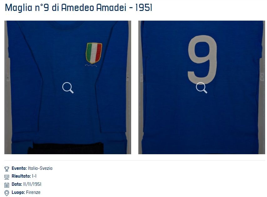 1951년 11월 11일 경기에서의 실비오 피올라