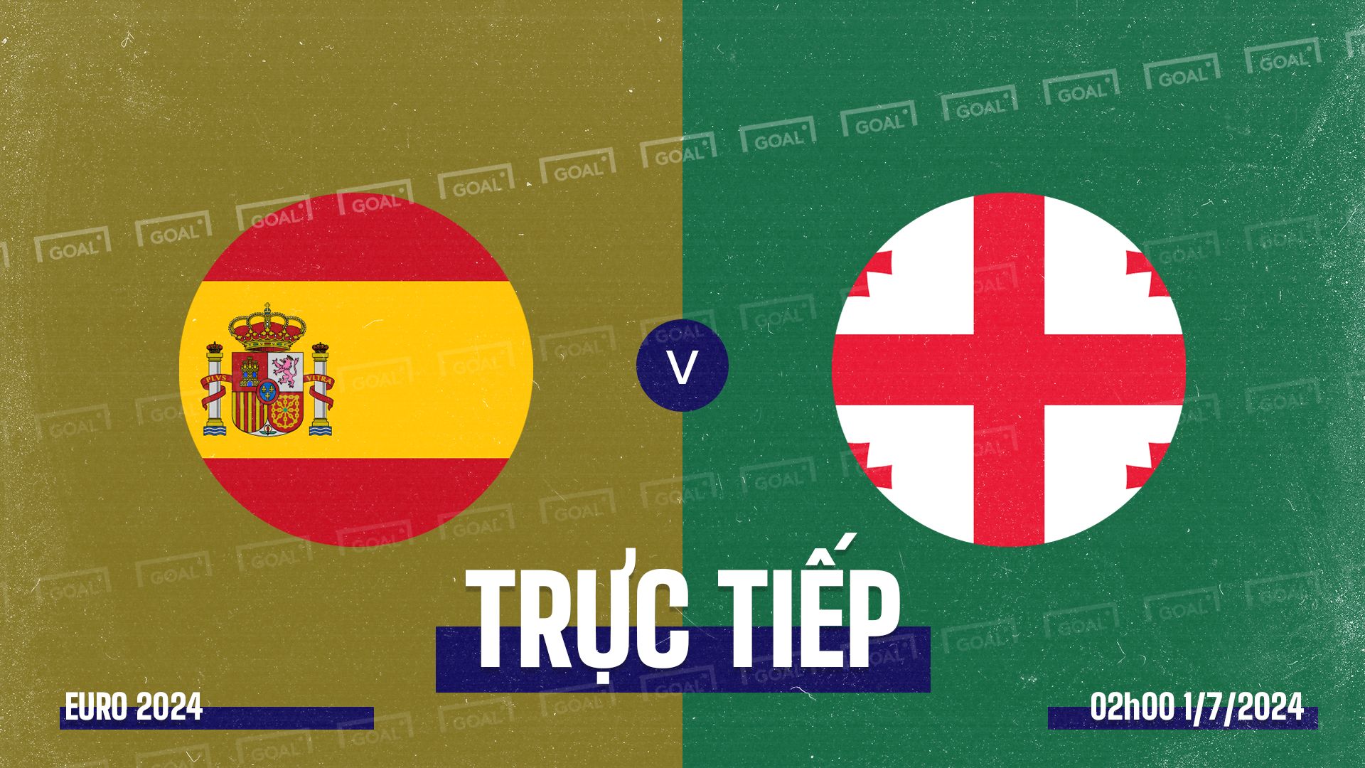 Spain vs Georgia EURO 2024 GFX